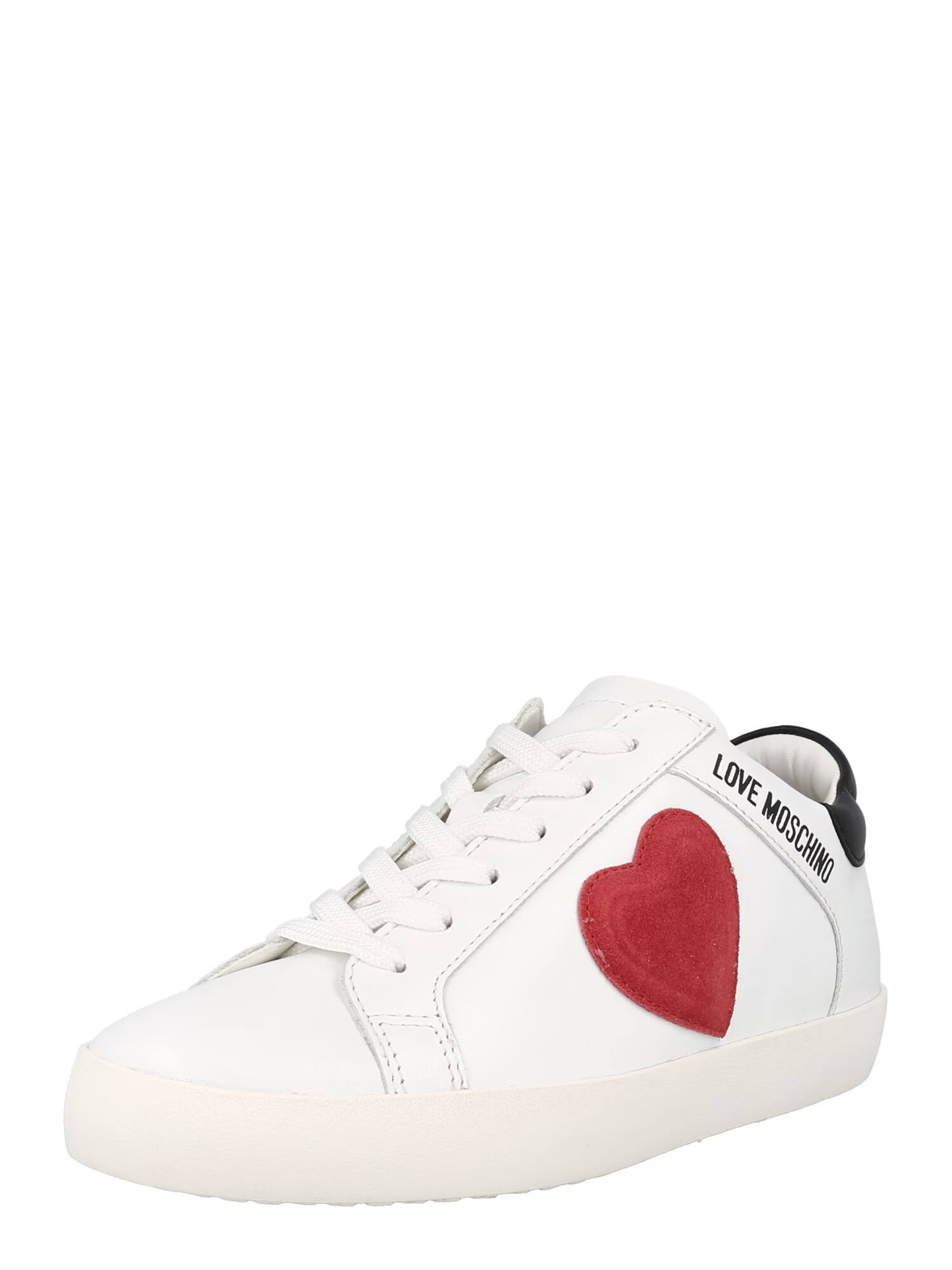 Love Moschino Sneaker low 'CASSE' purpuriu / negru / alb - Pled.ro