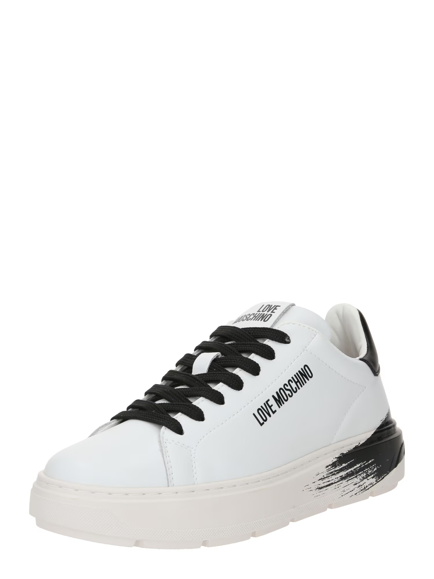 Love Moschino Sneaker low negru / alb - Pled.ro