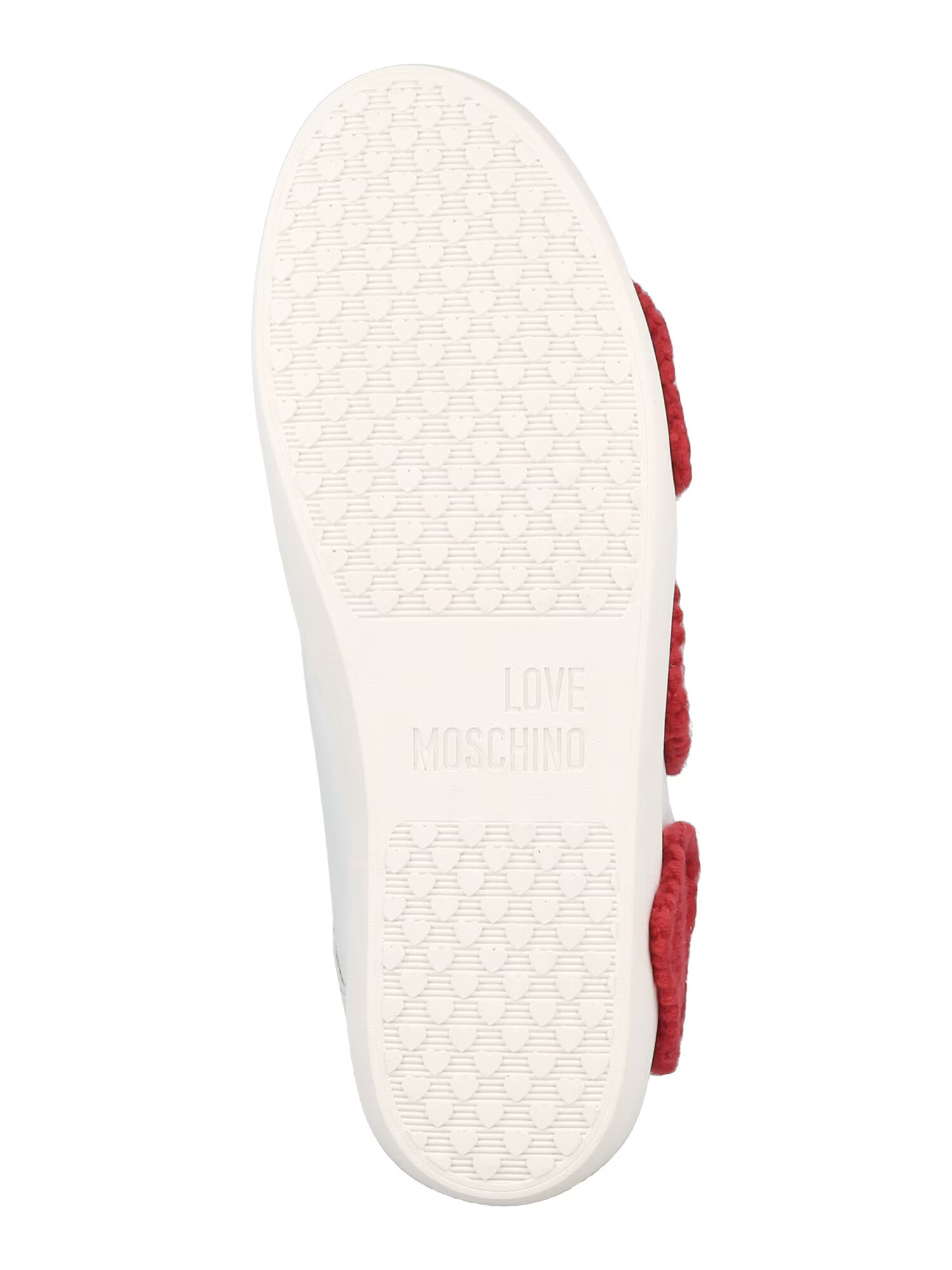 Love Moschino Sneaker low roșu / negru / alb - Pled.ro