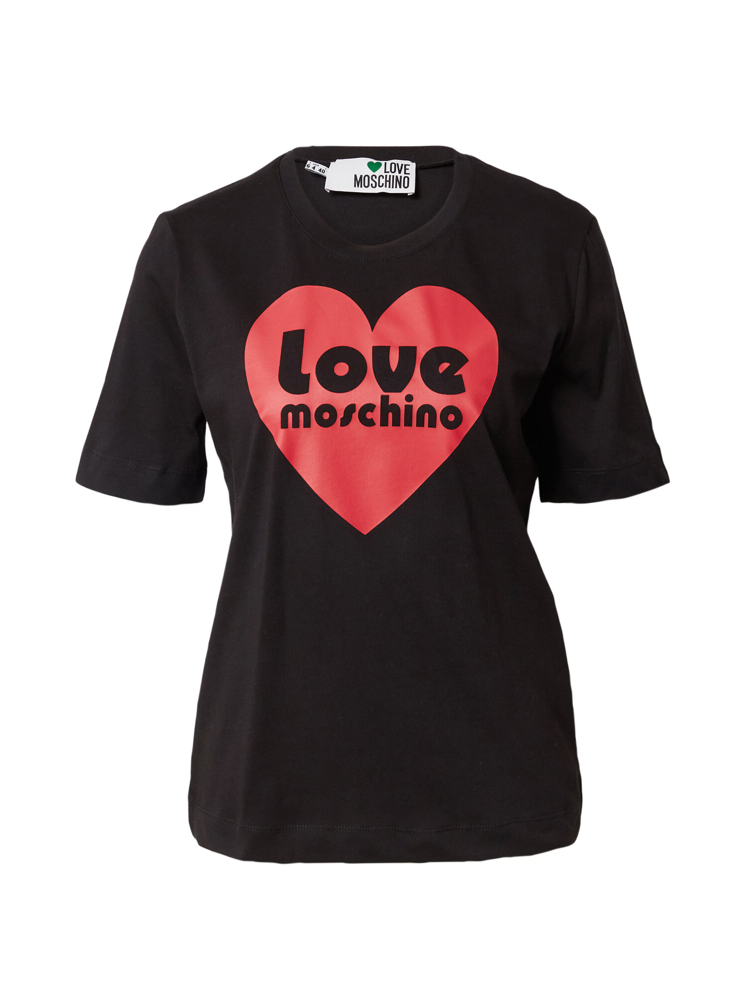 Love Moschino Tricou roșu / negru - Pled.ro