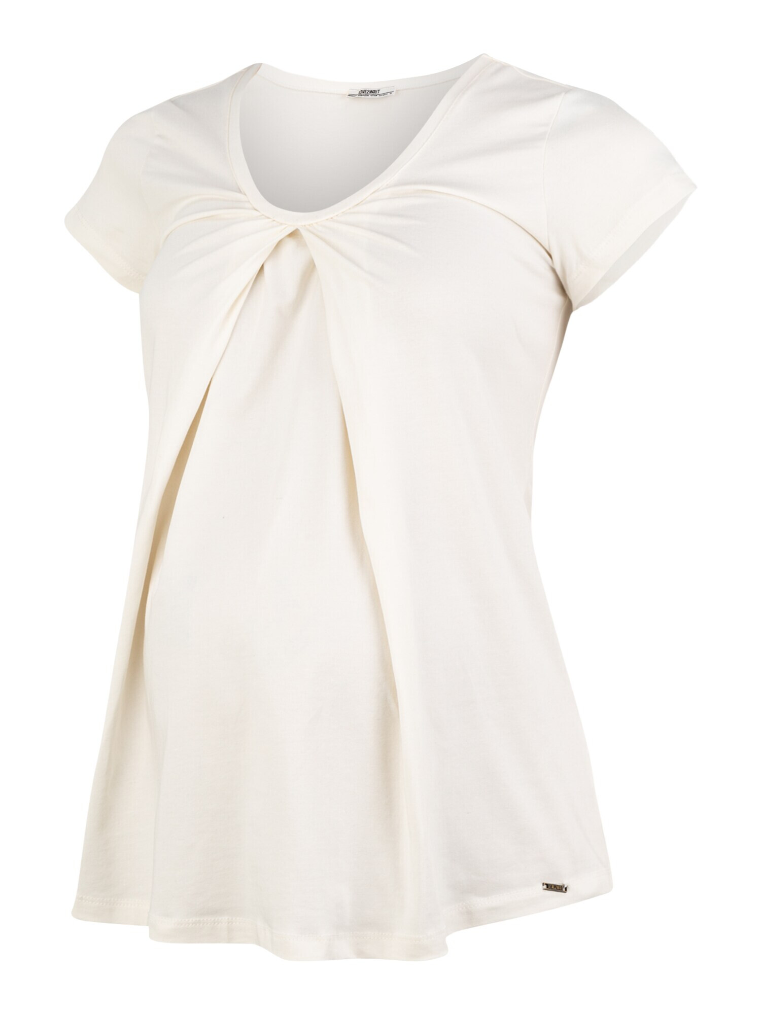 LOVE2WAIT Tricou 'Nursing Organic Cotton' alb murdar - Pled.ro