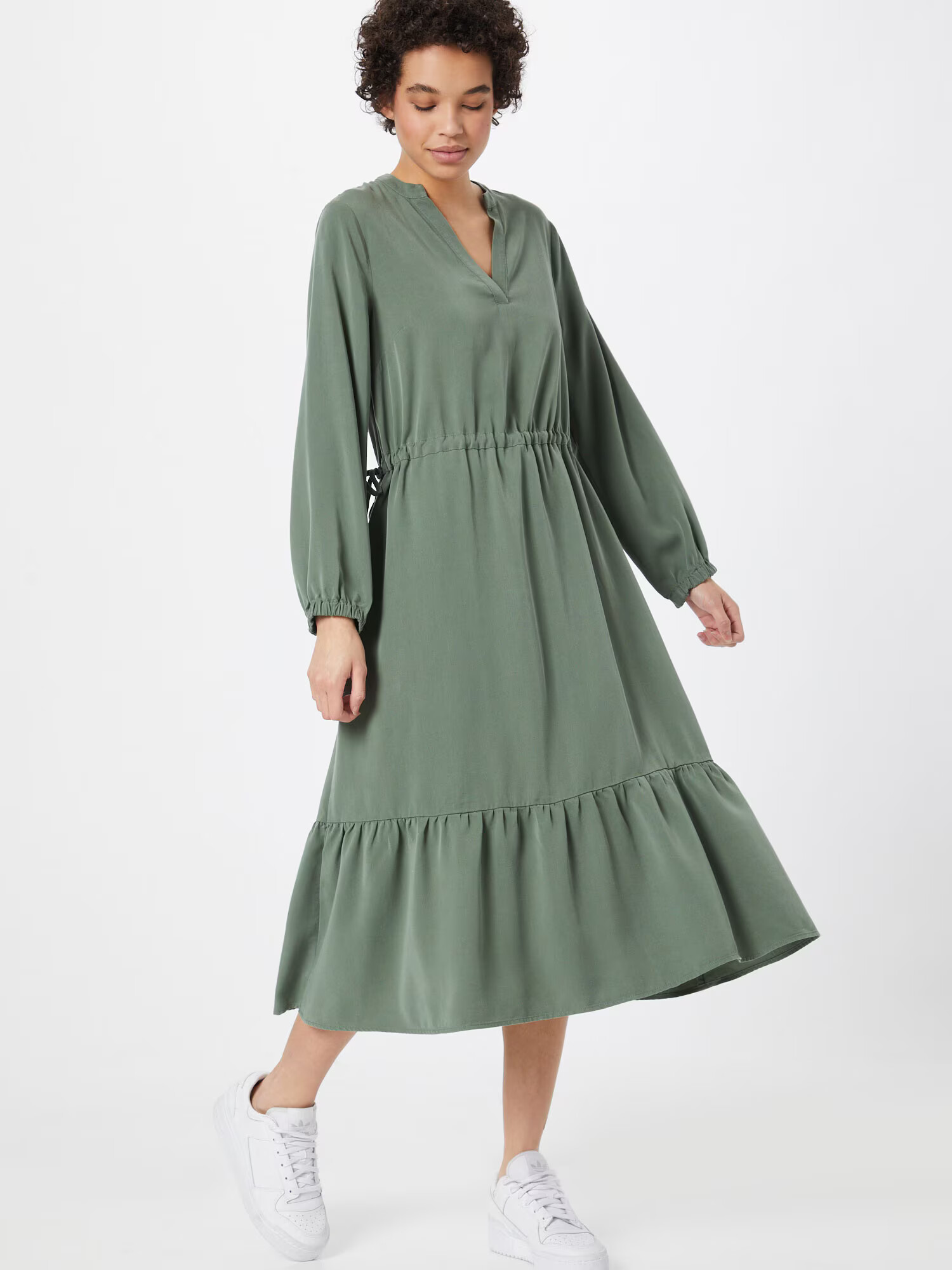 LOVJOI Rochie tip bluză verde - Pled.ro