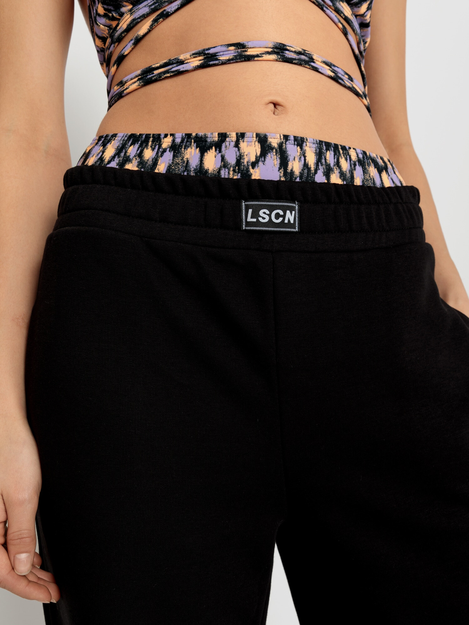 LSCN by LASCANA Pantaloni negru - Pled.ro