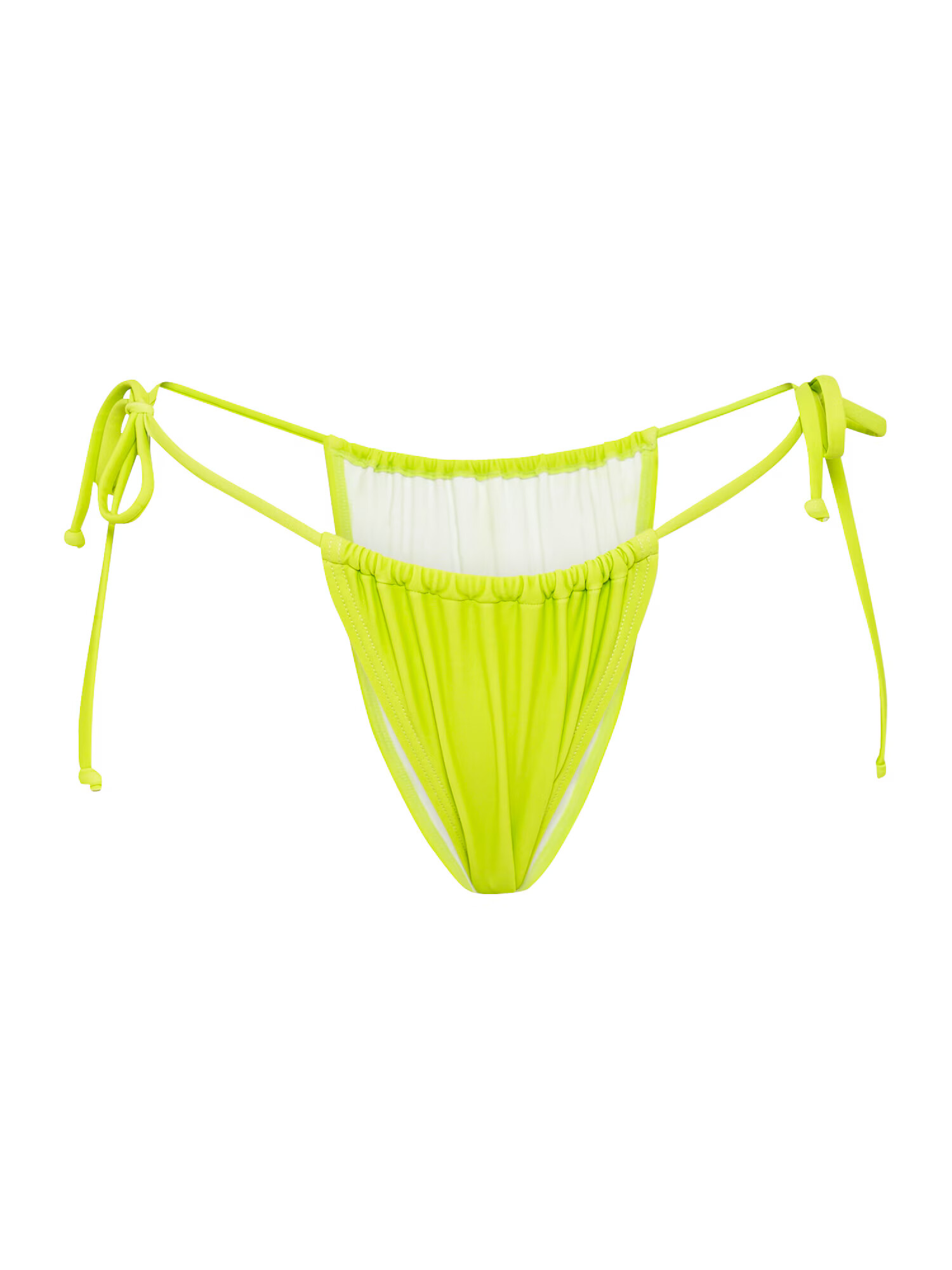 LSCN by LASCANA Slip costum de baie 'Gina' verde limetă - Pled.ro