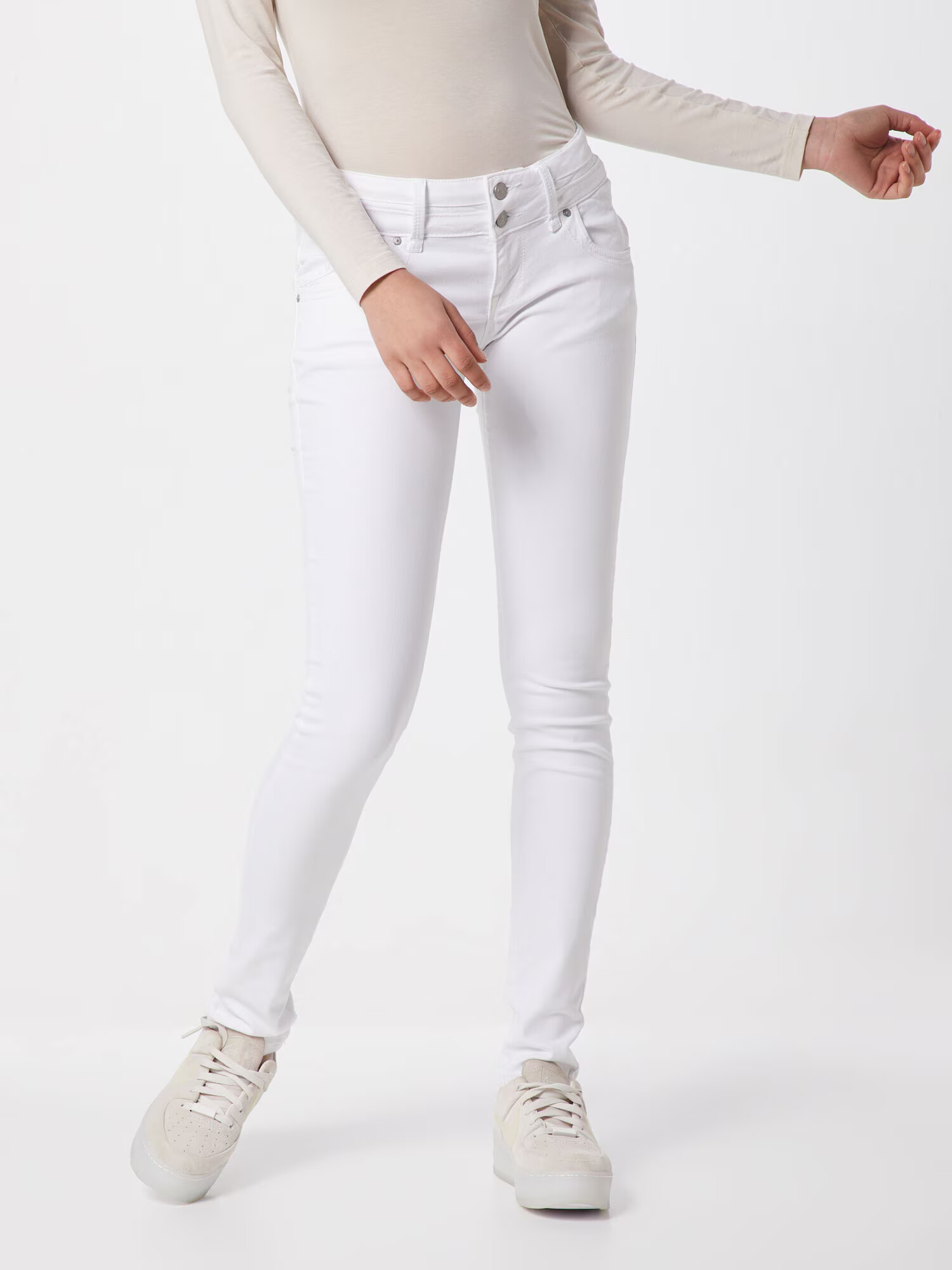 LTB Jeans 'Julita' alb denim - Pled.ro