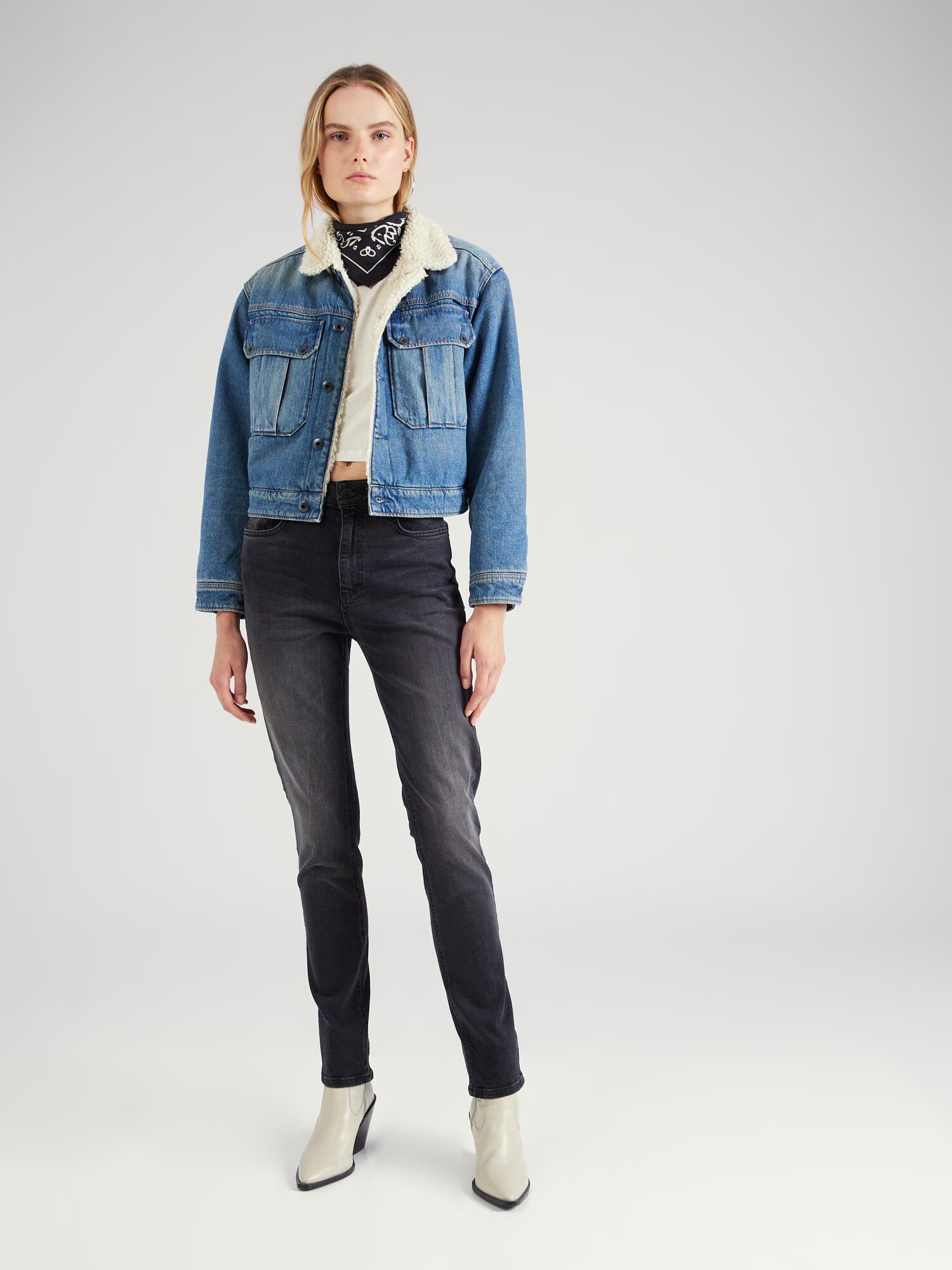 LTB Jeans 'Freya' gri închis - Pled.ro