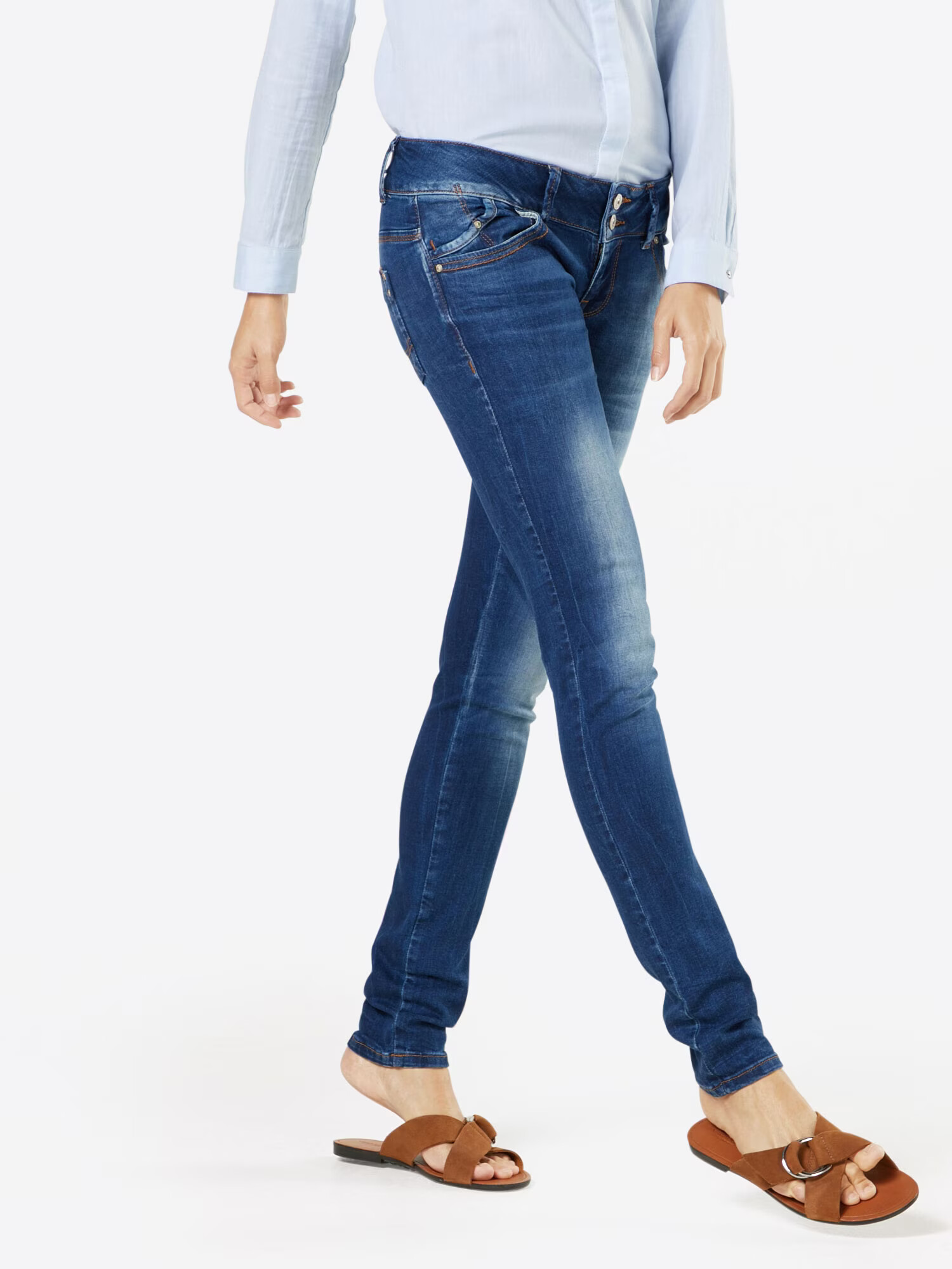 LTB Jeans 'Molly' albastru denim / albastru deschis - Pled.ro