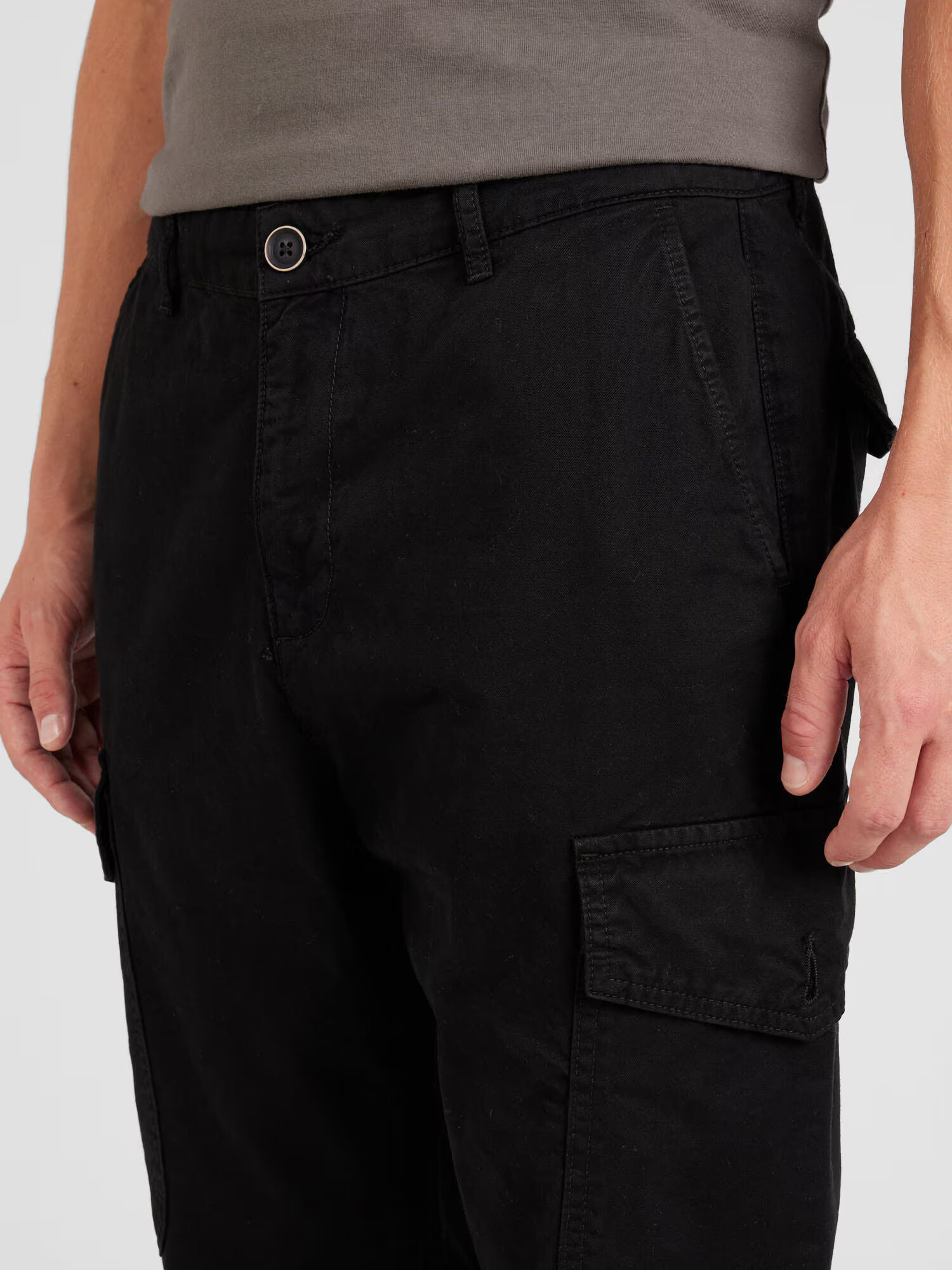 LTB Pantaloni cu buzunare 'Hopese' negru - Pled.ro