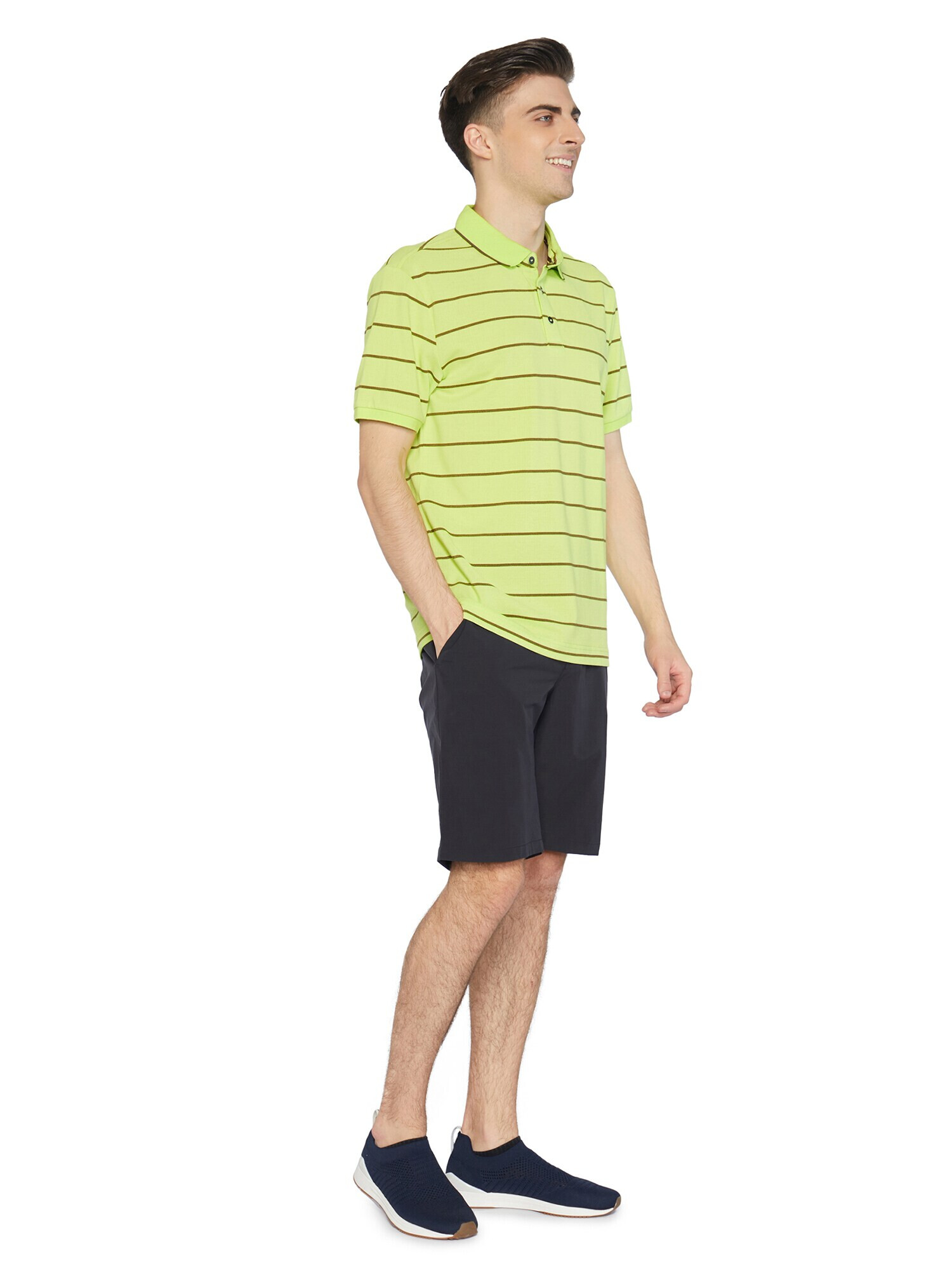 LUHTA Tricou 'Kartano' maro / verde pastel - Pled.ro