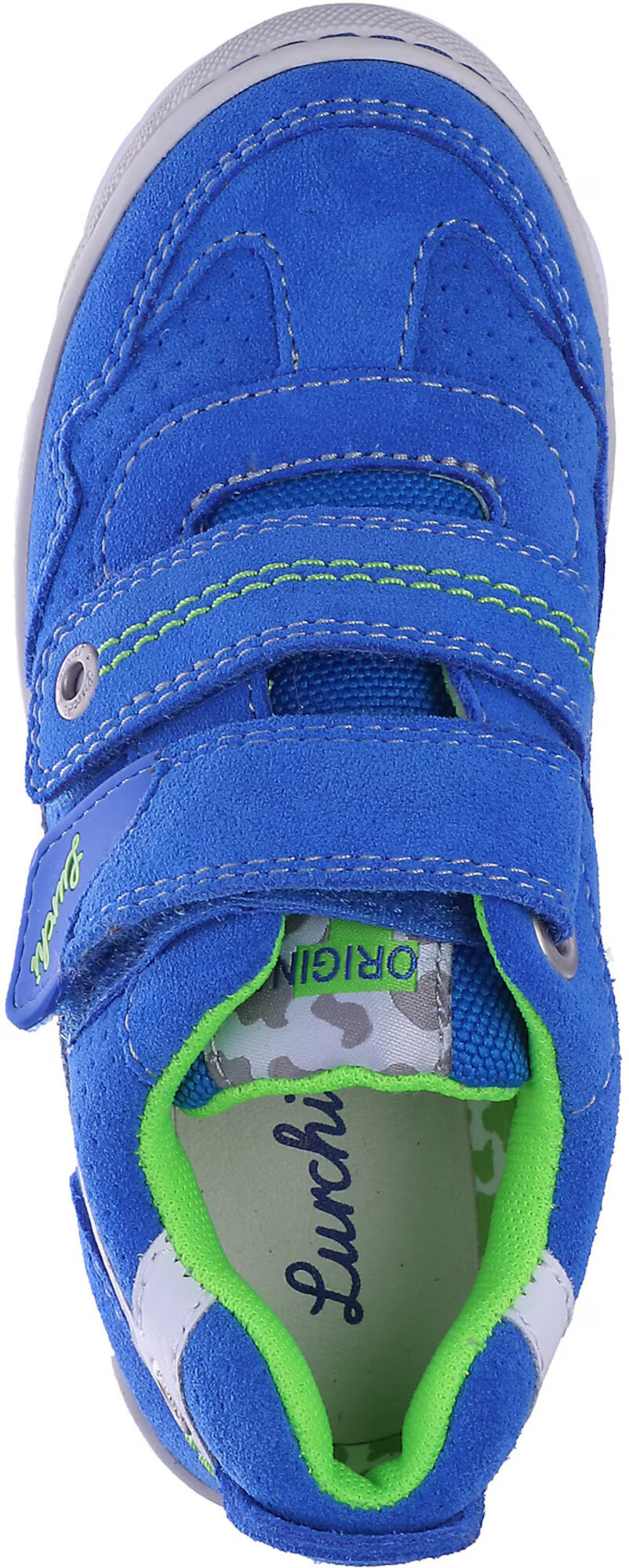 LURCHI Sneaker 'BRUCE' albastru / verde / alb - Pled.ro