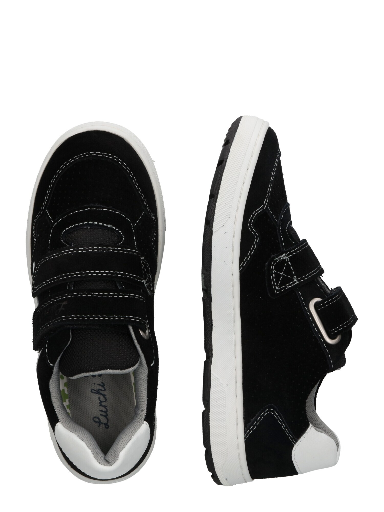 LURCHI Sneaker 'DOMINIK' negru / alb - Pled.ro