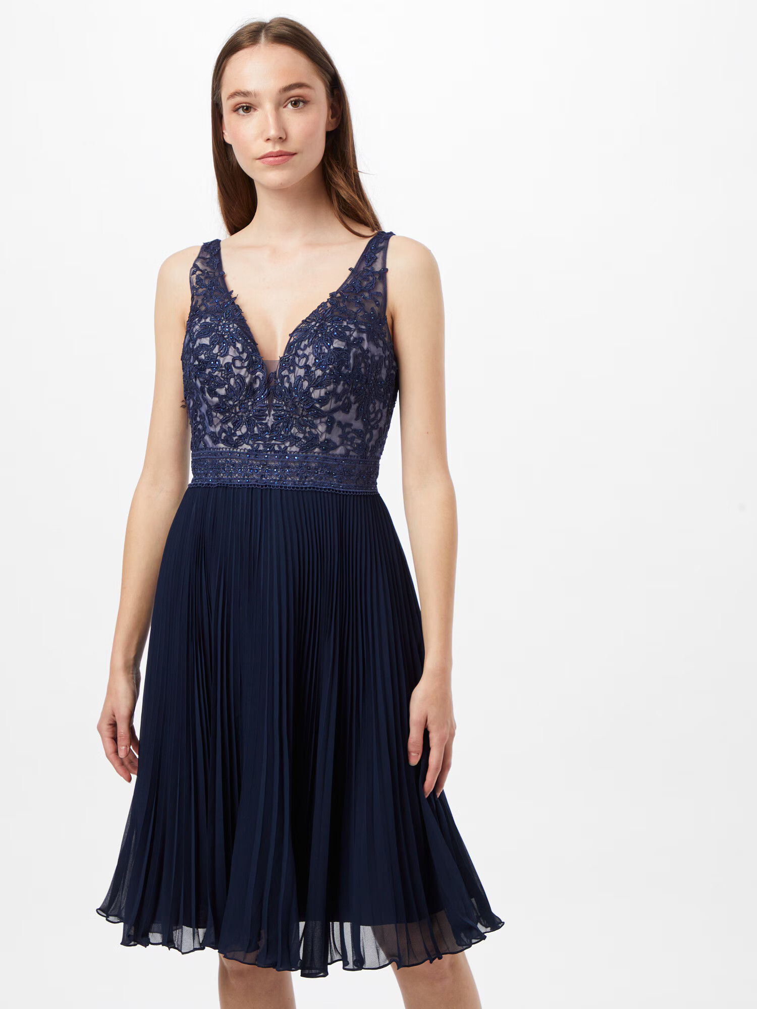 LUXUAR Rochie de cocktail bleumarin - Pled.ro