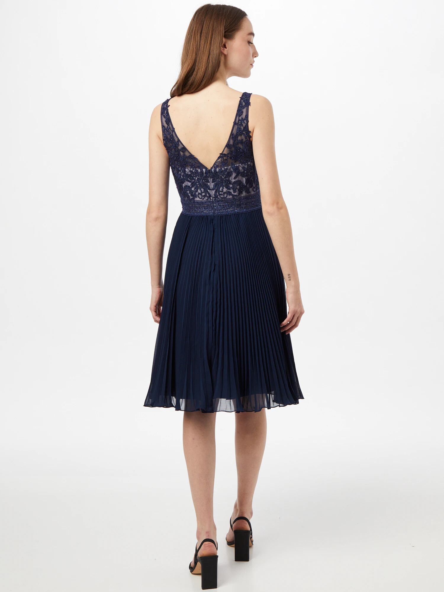 LUXUAR Rochie de cocktail bleumarin - Pled.ro