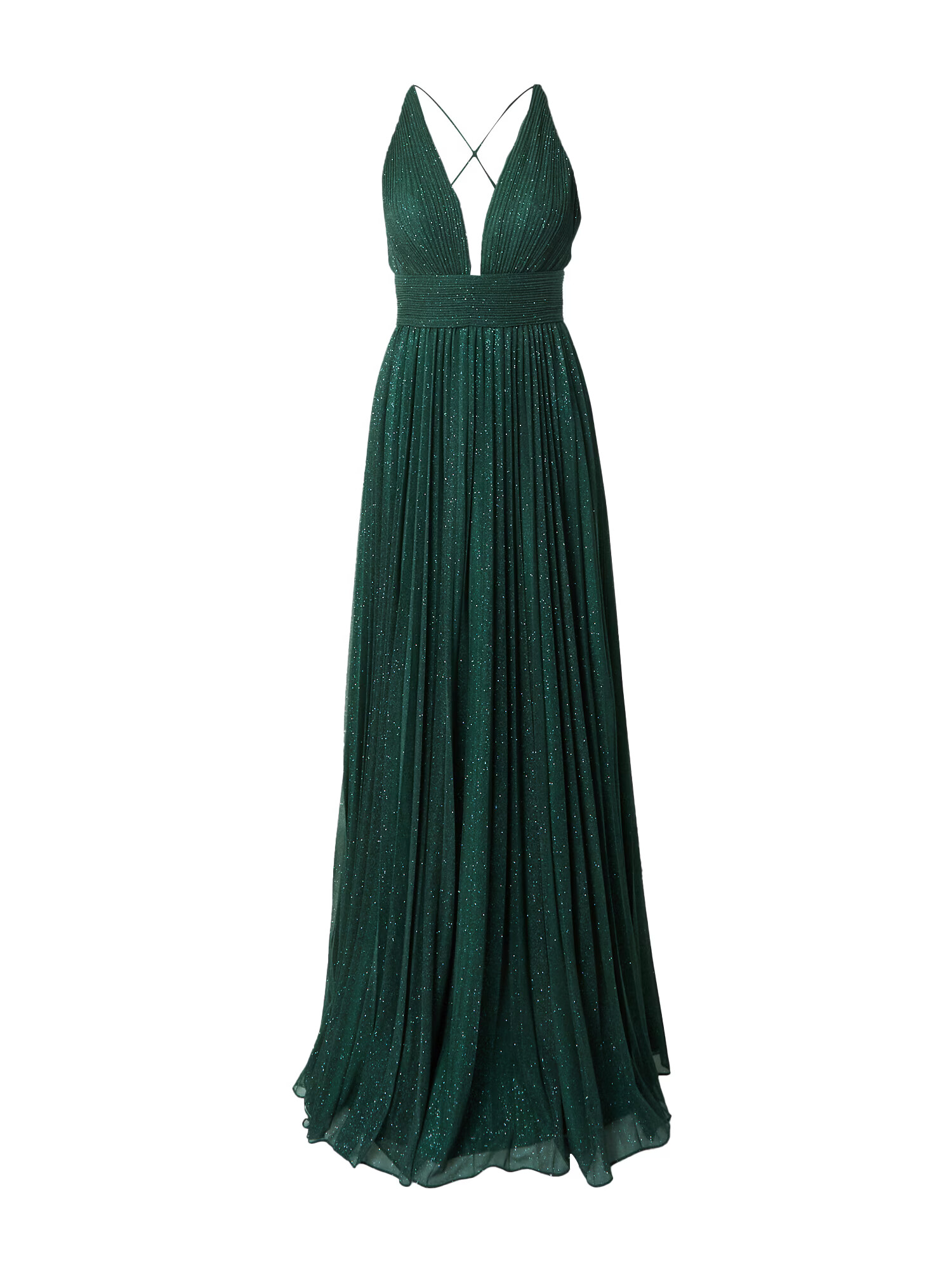 LUXUAR Rochie de seară verde smarald - Pled.ro