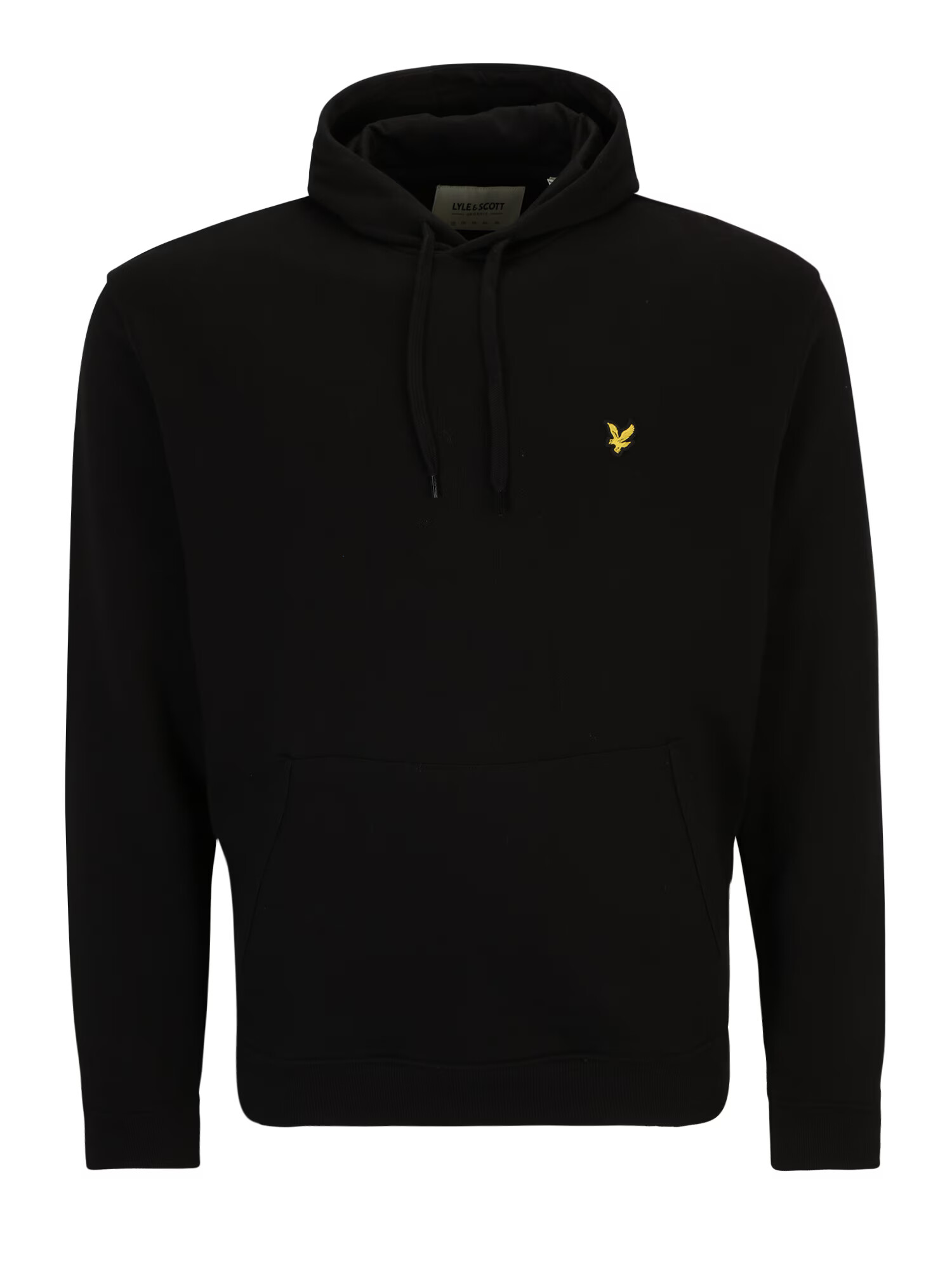 Lyle & Scott Big&Tall Bluză de molton galben / negru - Pled.ro