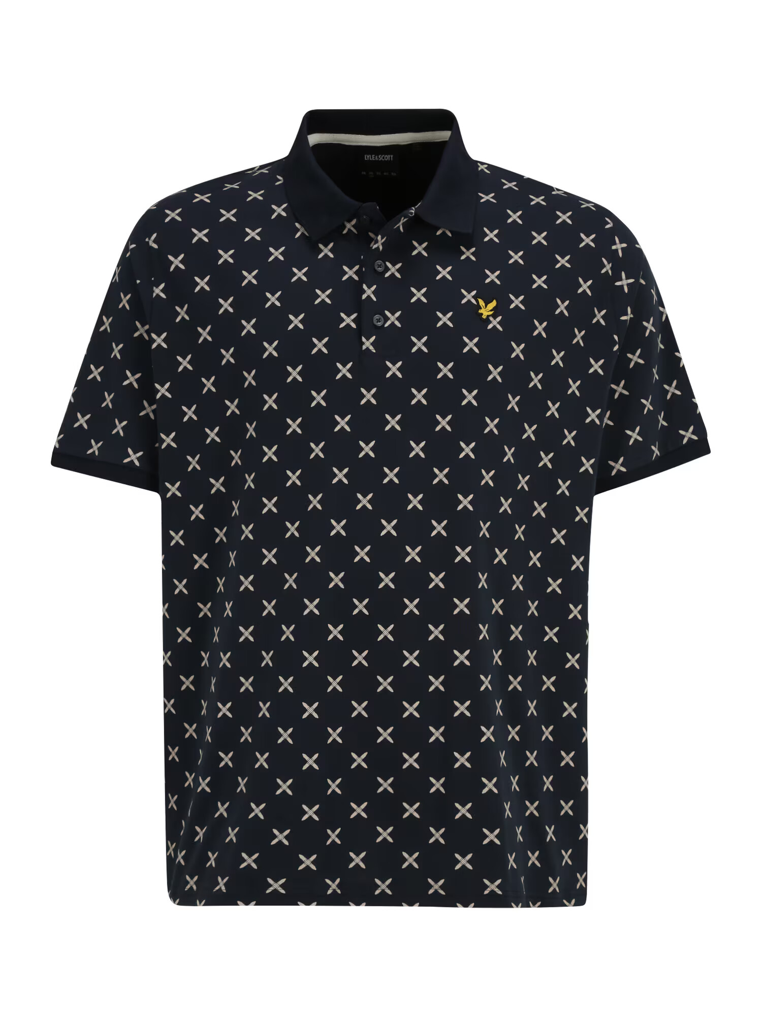 Lyle & Scott Big&Tall Tricou bej deschis / bleumarin / galben - Pled.ro