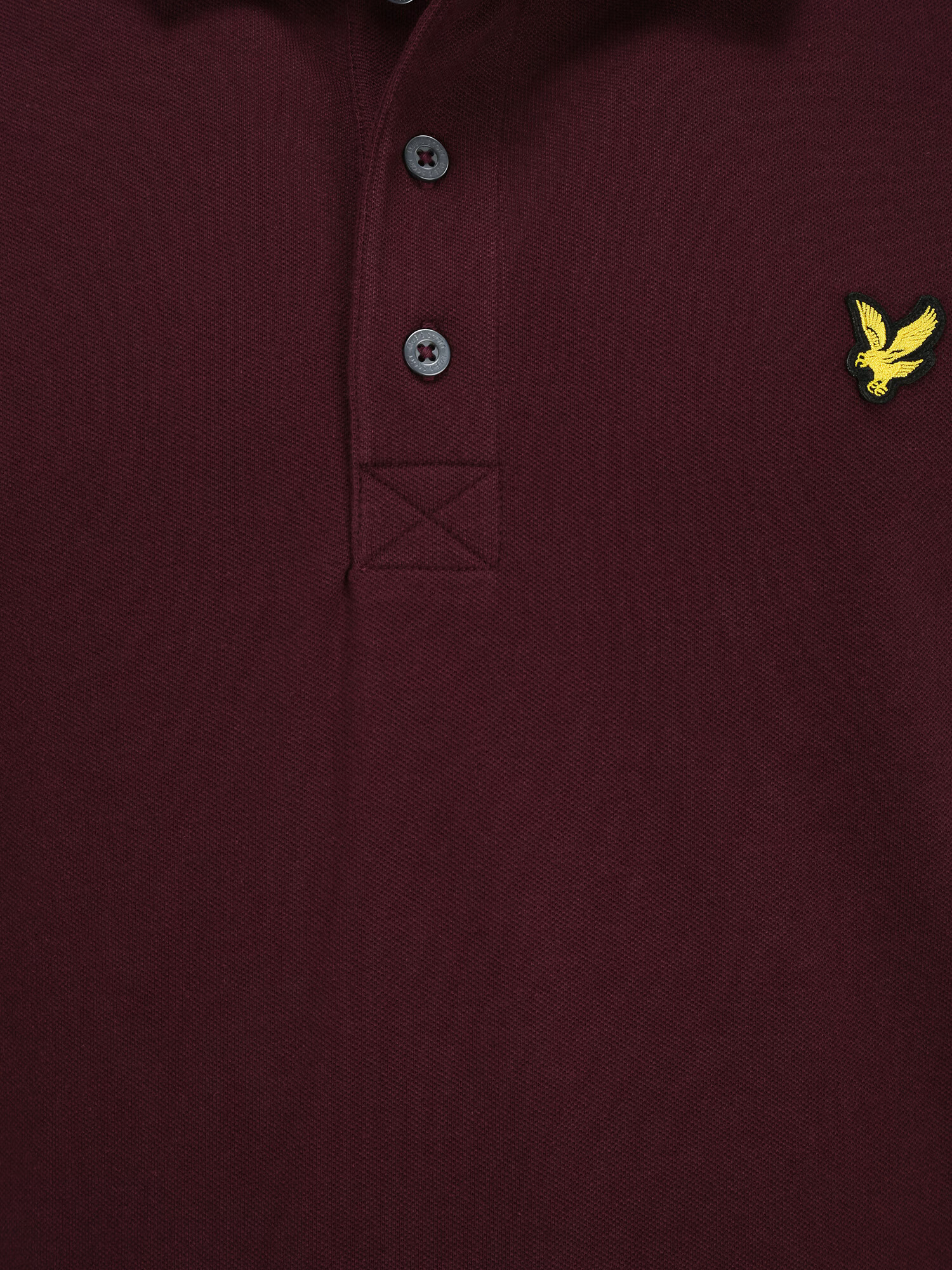 Lyle & Scott Big&Tall Tricou galben / roșu burgundy / negru - Pled.ro