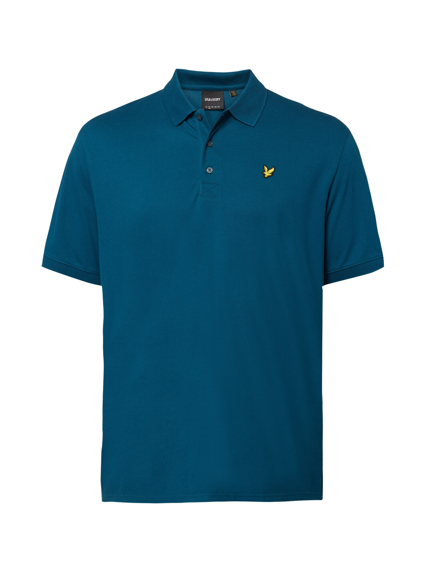 Lyle & Scott Big&Tall Tricou galben / verde petrol - Pled.ro