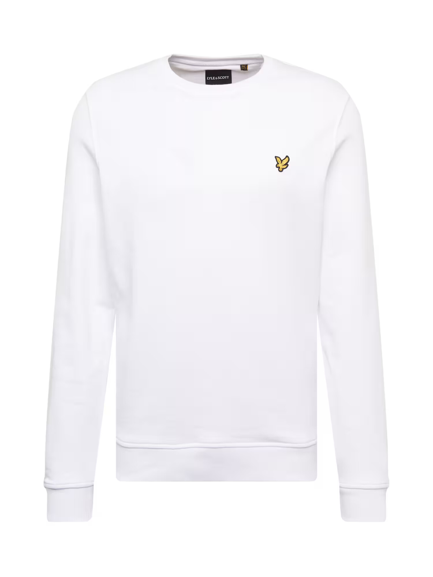 Lyle & Scott Bluză de molton galben / negru / alb - Pled.ro