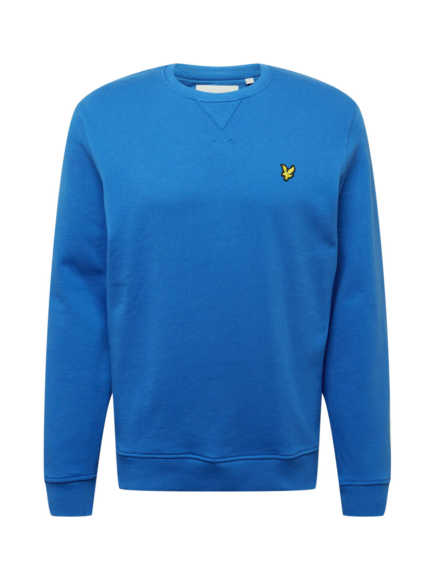 Lyle & Scott Bluză de molton albastru regal / galben / negru - Pled.ro