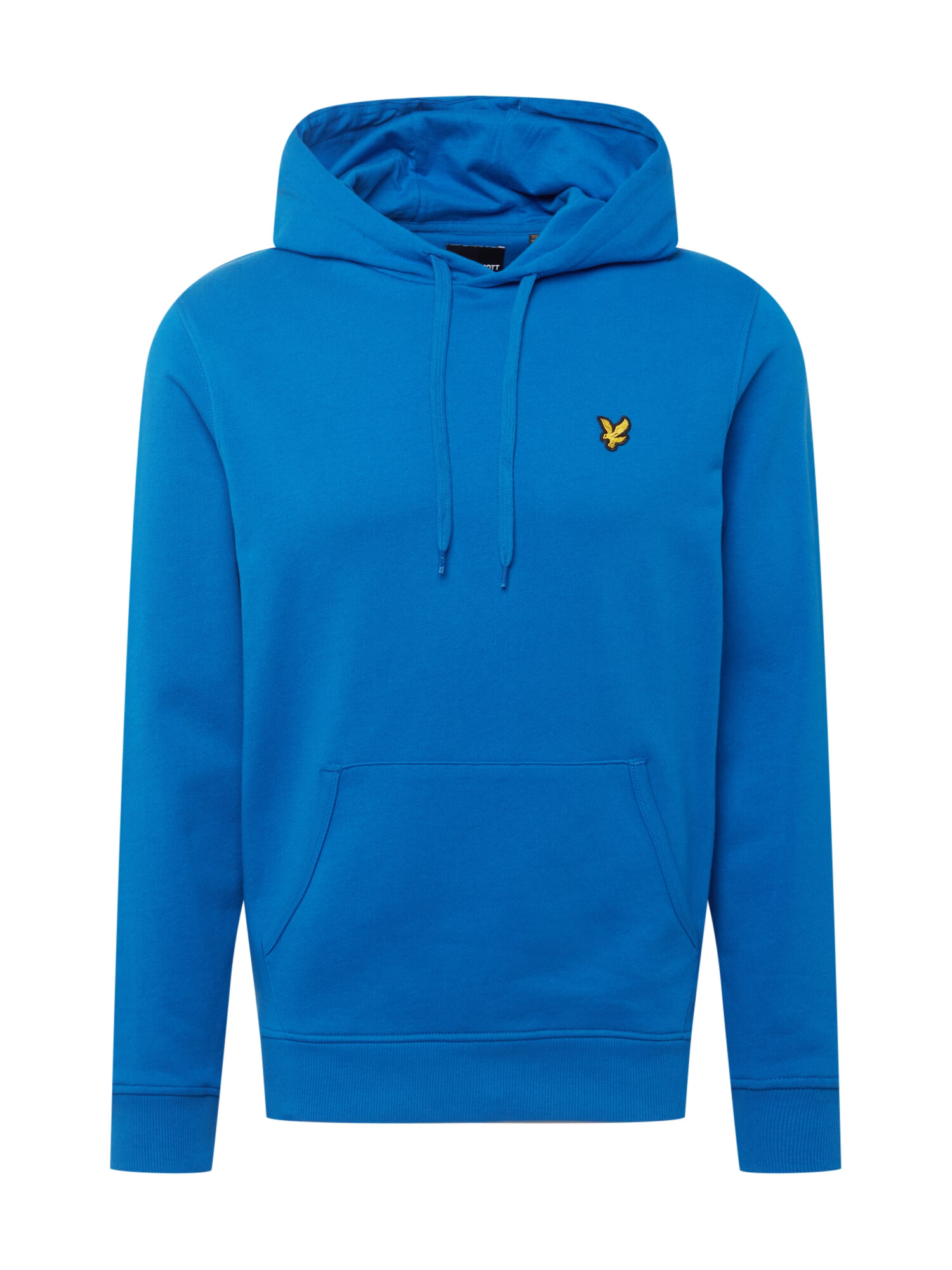 Lyle & Scott Bluză de molton azuriu / galben auriu / negru - Pled.ro