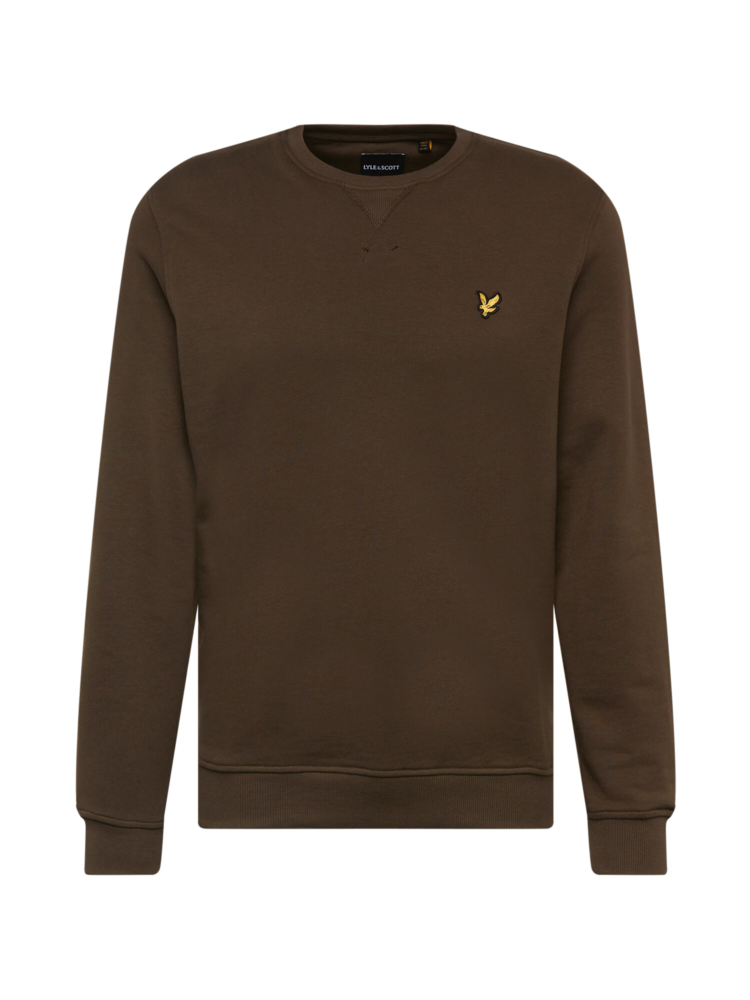 Lyle & Scott Bluză de molton galben / oliv / negru - Pled.ro