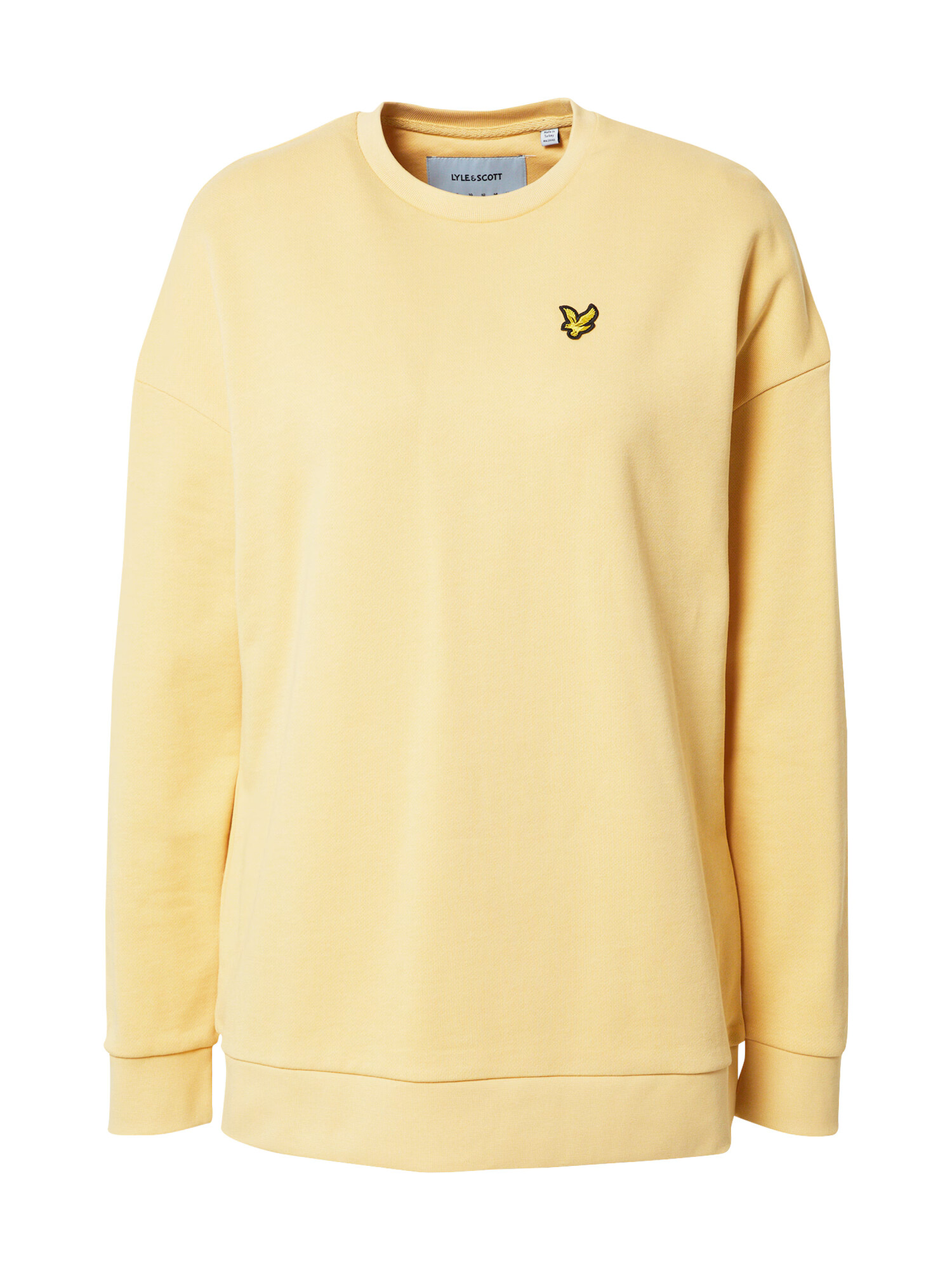 Lyle & Scott Bluză de molton galben - Pled.ro