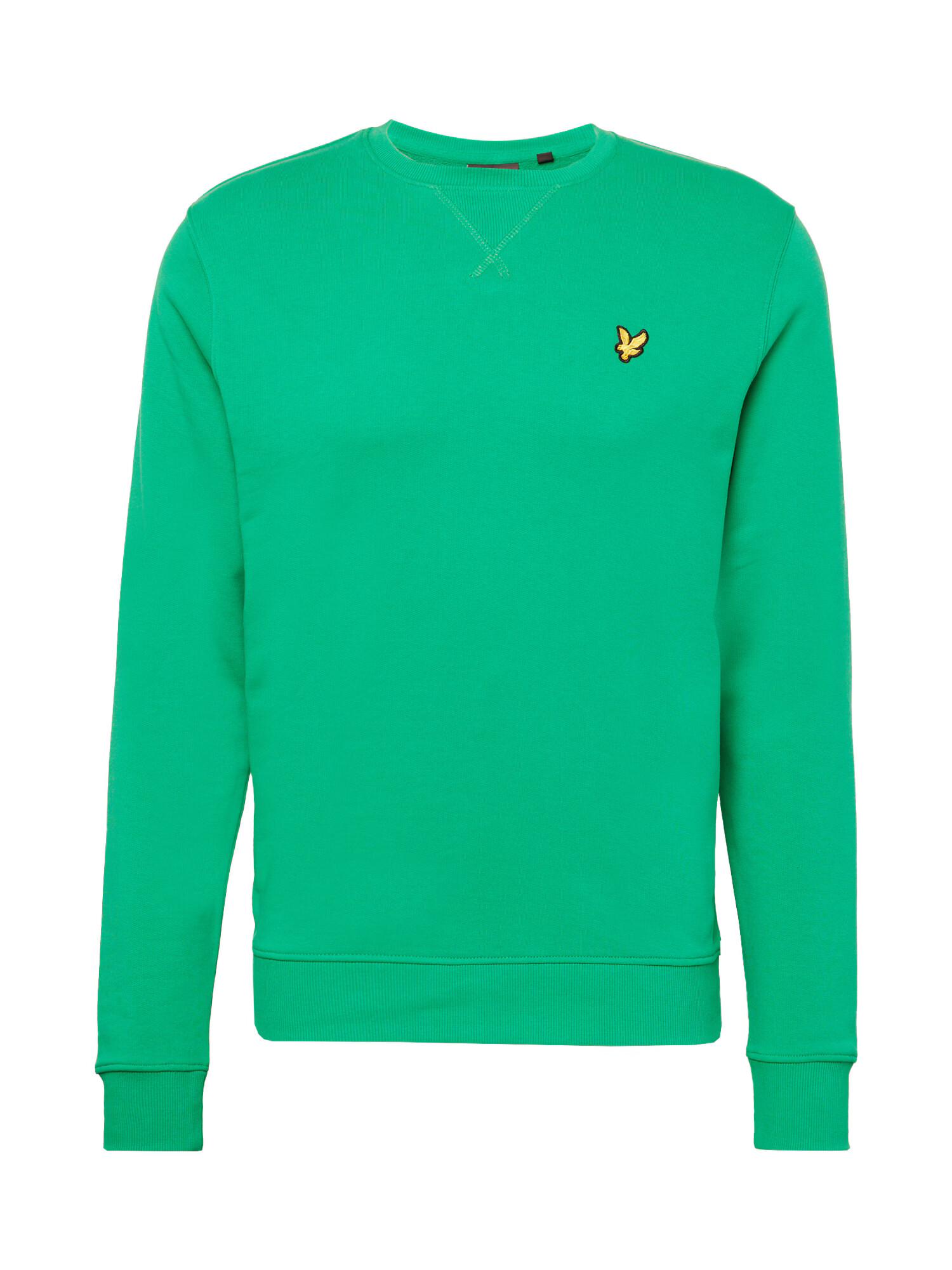 Lyle & Scott Bluză de molton galben / verde iarbă / negru - Pled.ro