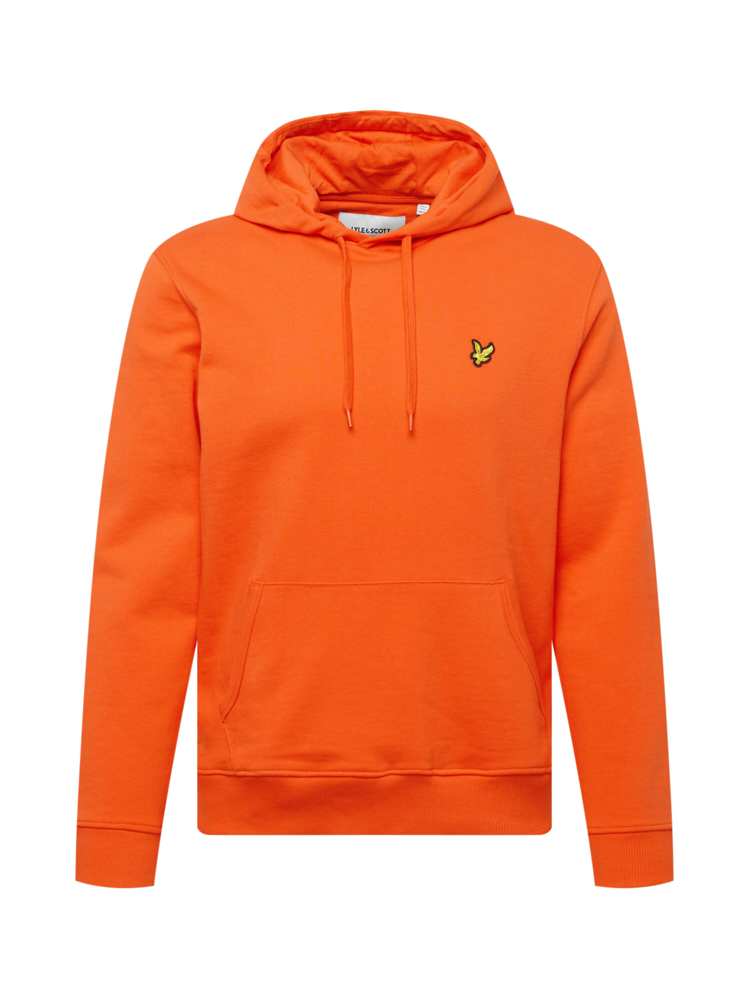 Lyle & Scott Bluză de molton roșu orange - Pled.ro