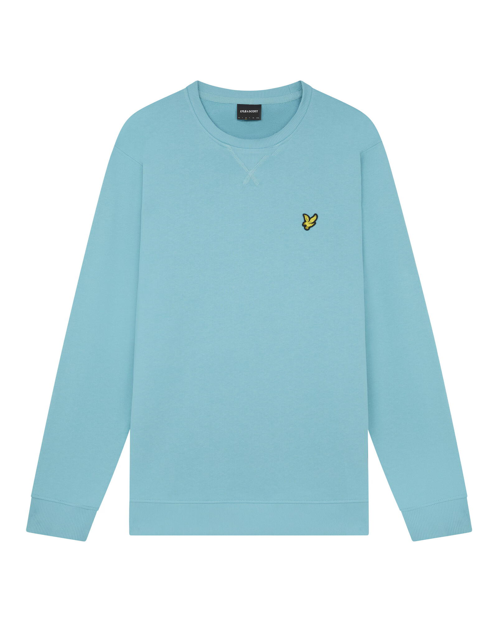 Lyle & Scott Bluză de molton turcoaz / galben / negru - Pled.ro