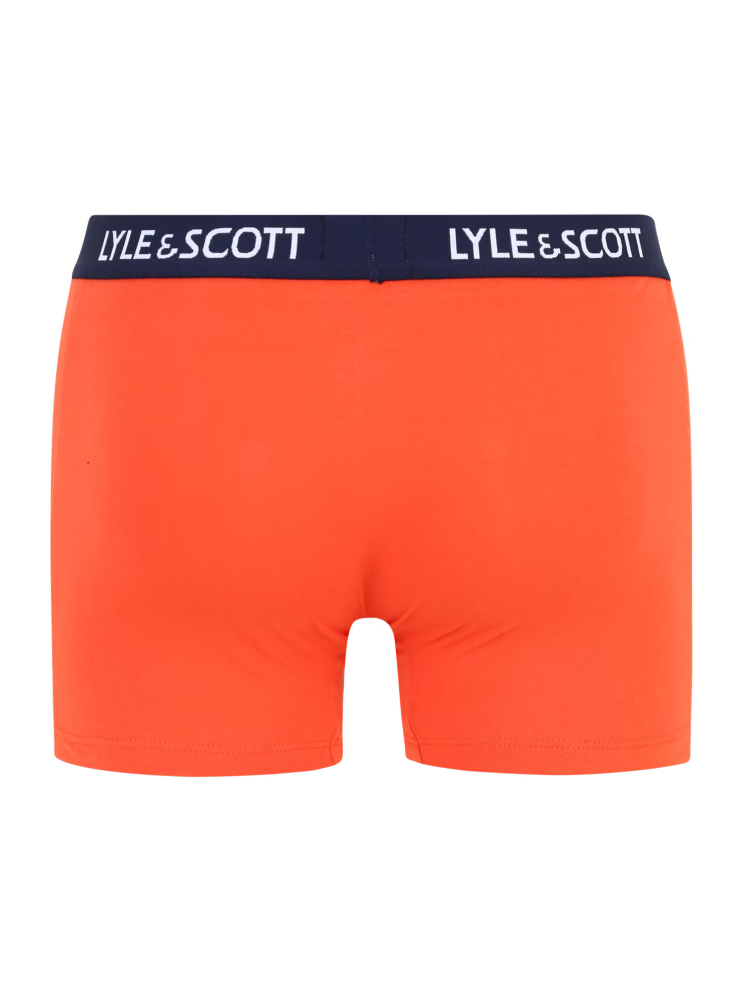 Lyle & Scott Boxeri 'ELLIOT' bleumarin / portocaliu homar / alb - Pled.ro