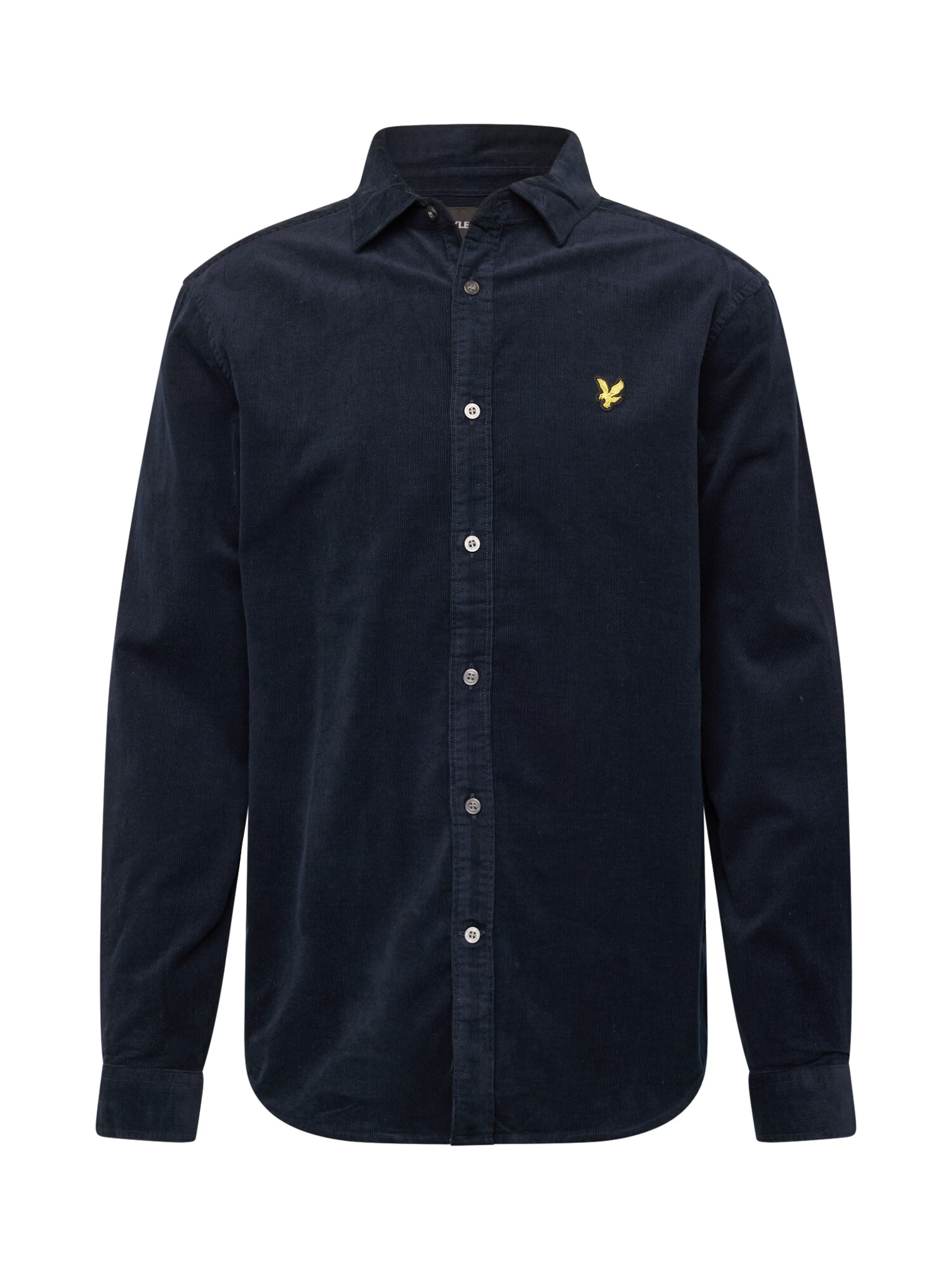 Lyle & Scott Cămașă albastru închis / galben - Pled.ro