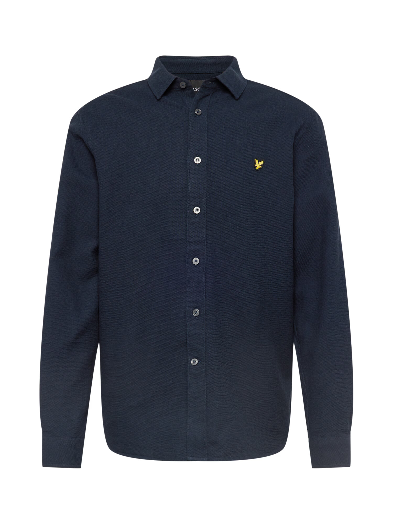 Lyle & Scott Cămașă bleumarin / galben / negru - Pled.ro