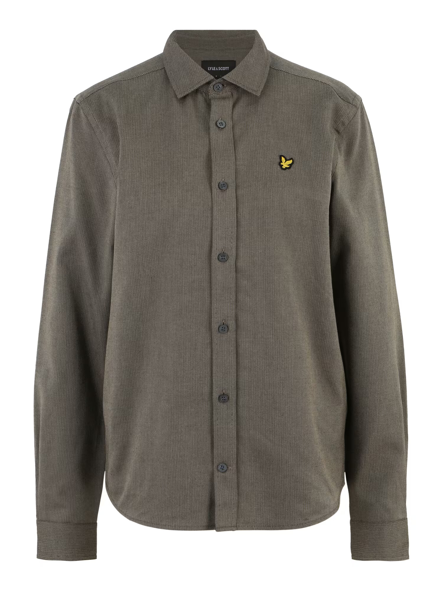 Lyle & Scott Cămașă 'End On End' galben / kaki / negru - Pled.ro