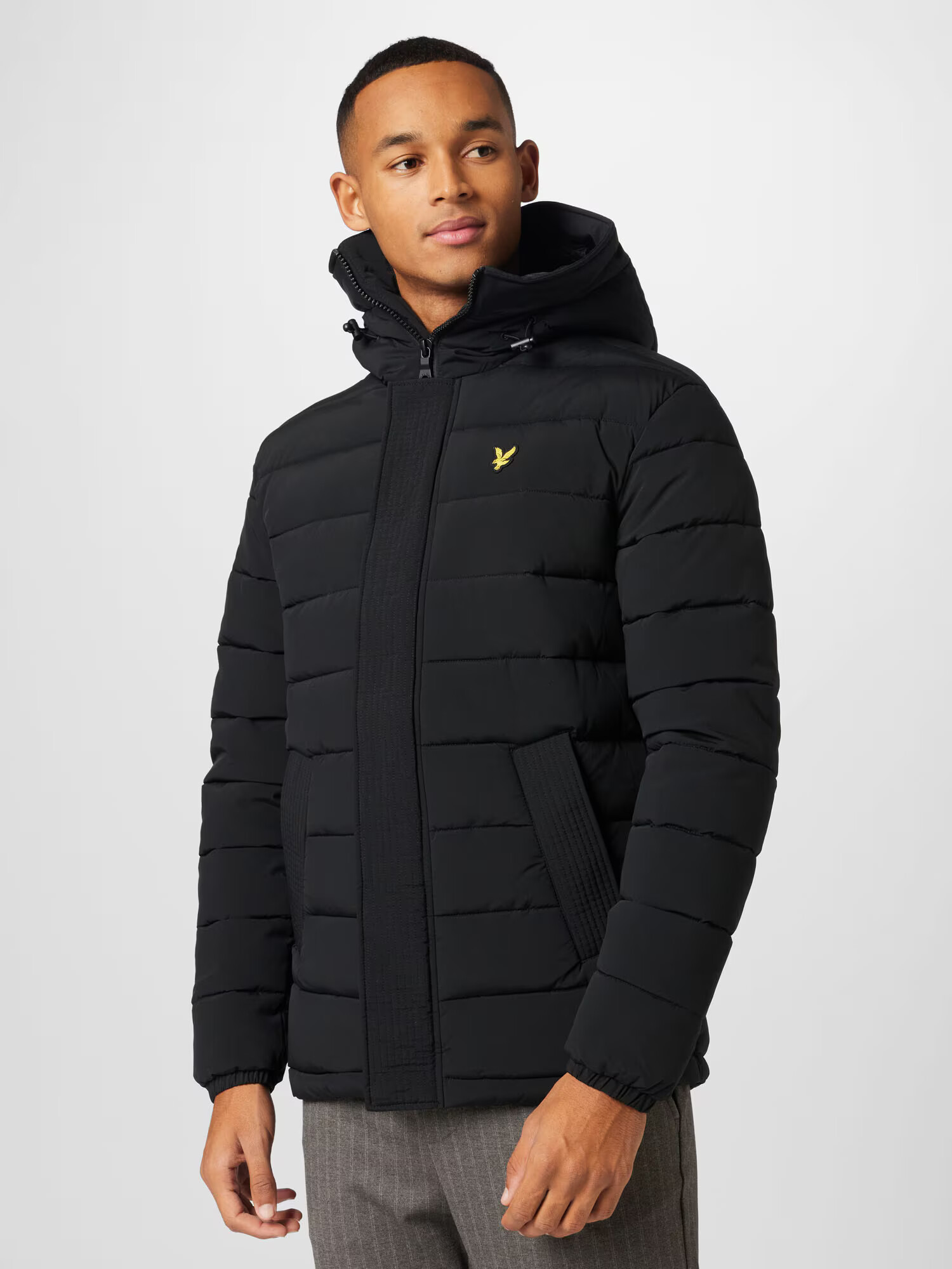 Lyle & Scott Geacă de iarnă galben / negru - Pled.ro