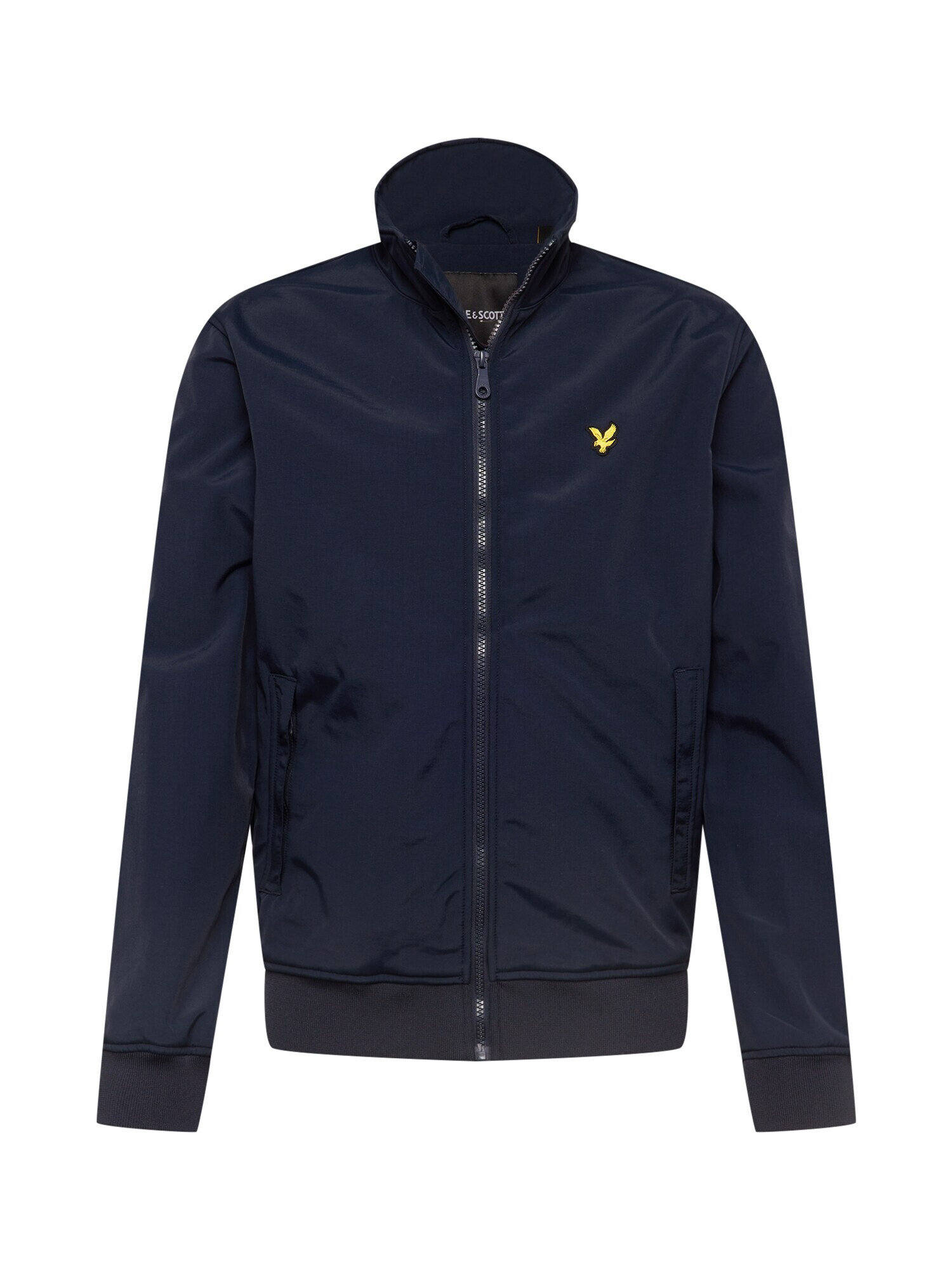 Lyle & Scott Geacă de primăvară-toamnă bleumarin / galben / negru - Pled.ro