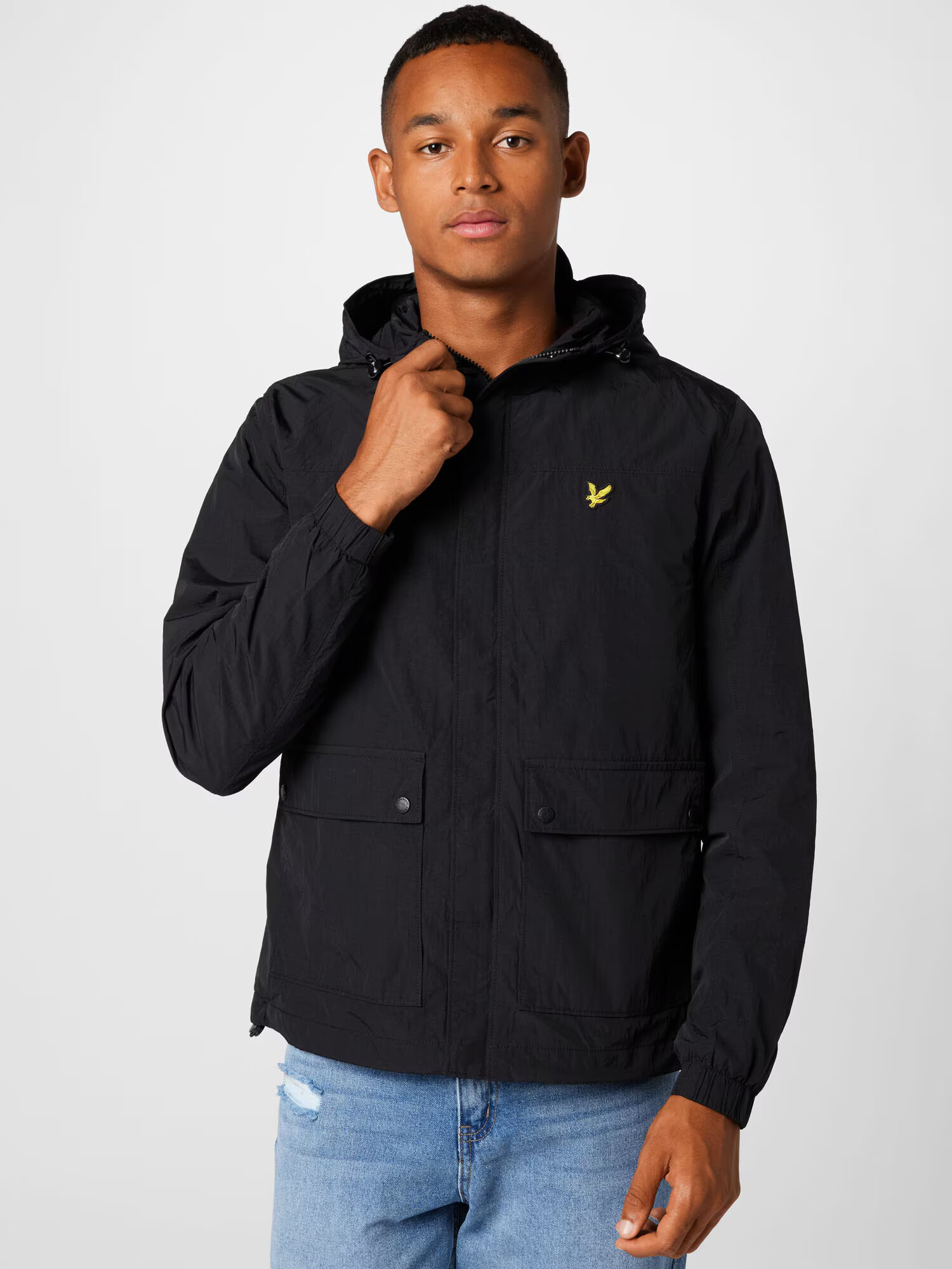 Lyle & Scott Geacă de primăvară-toamnă galben / negru - Pled.ro