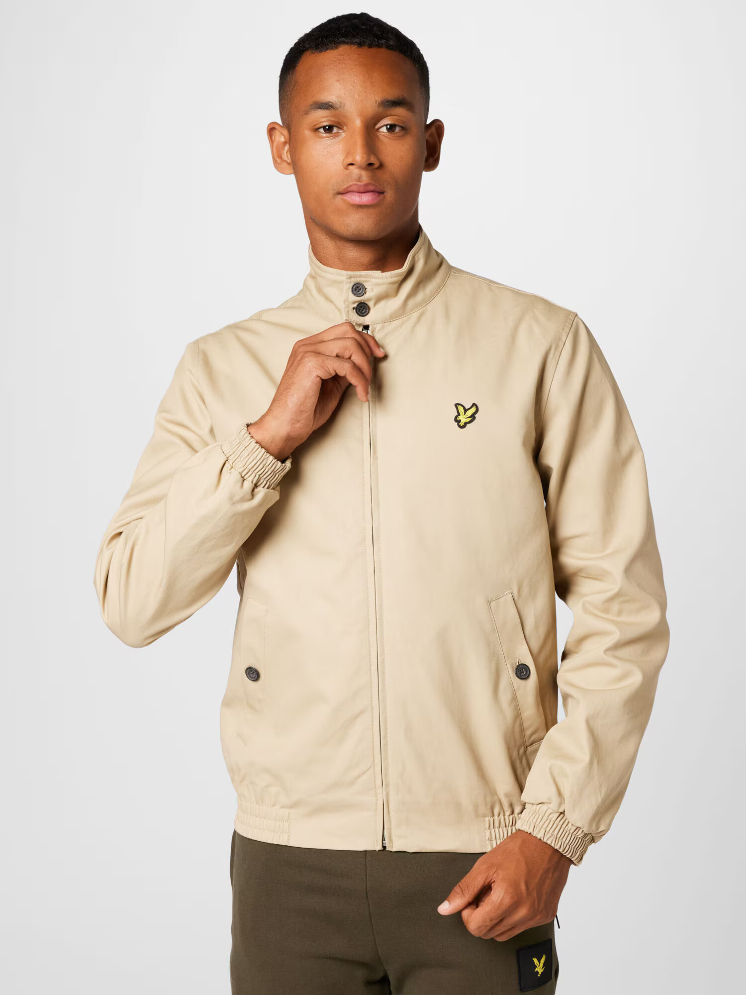 Lyle & Scott Geacă de primăvară-toamnă 'Harrington' bej - Pled.ro