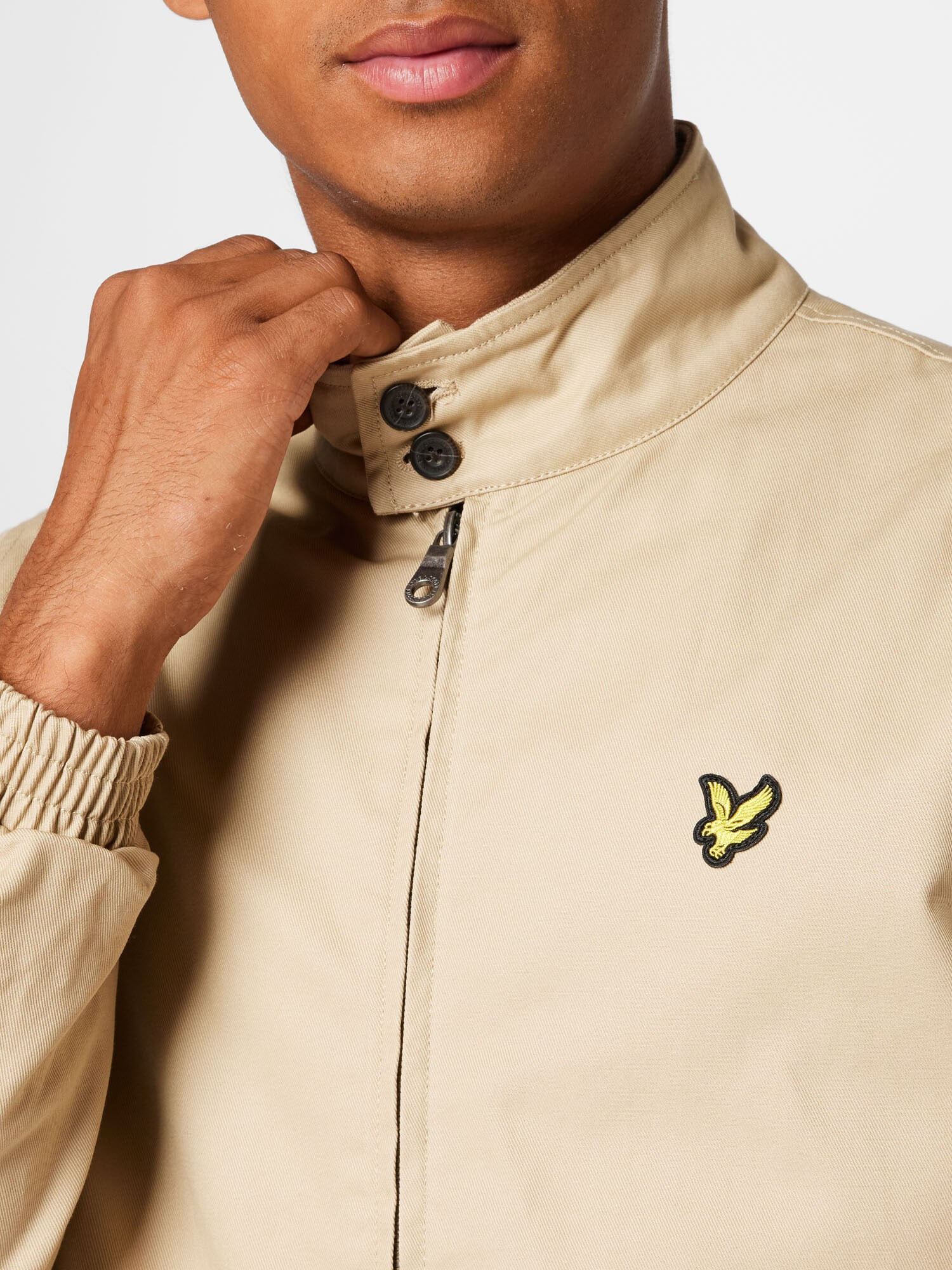 Lyle & Scott Geacă de primăvară-toamnă 'Harrington' bej - Pled.ro