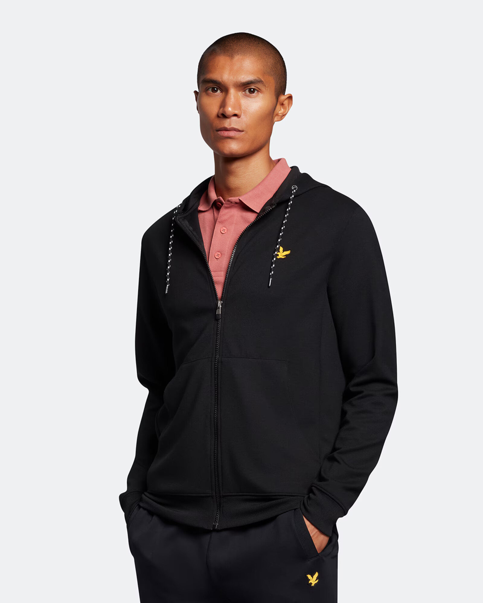 Lyle & Scott Hanorac galben / negru - Pled.ro