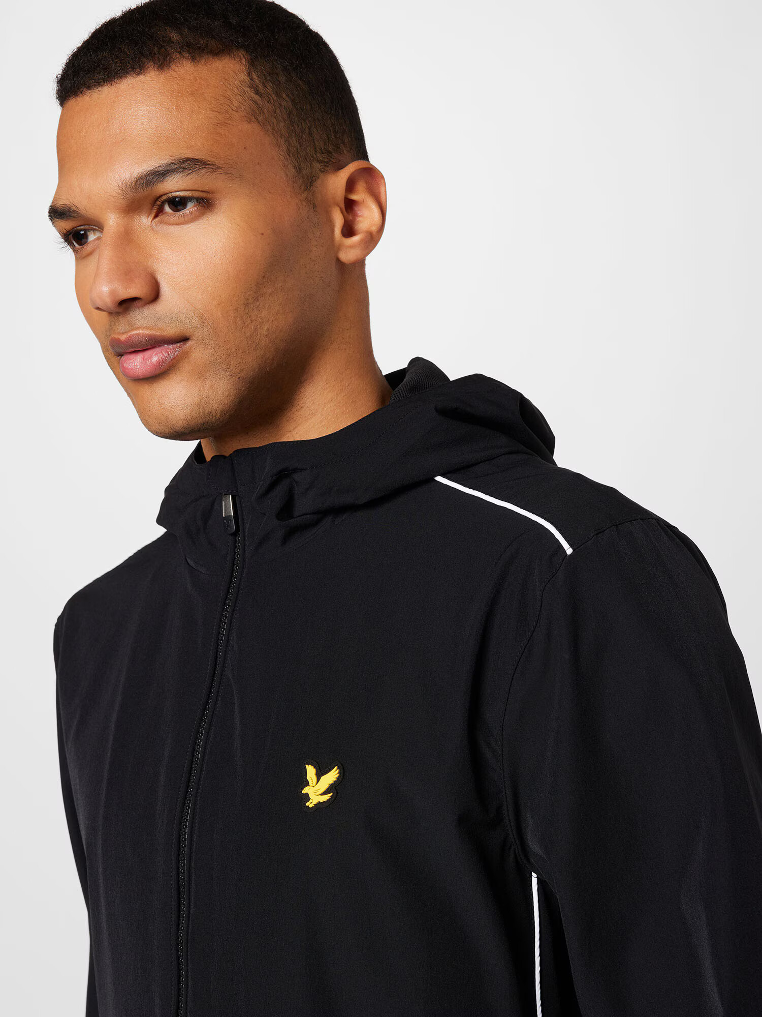 Lyle & Scott Hanorac galben șofran / negru / alb - Pled.ro