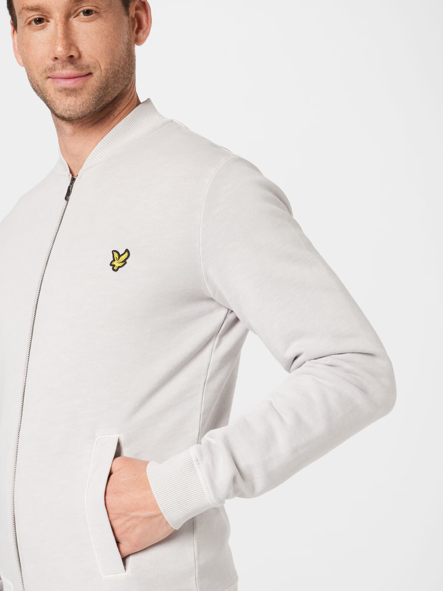 Lyle & Scott Hanorac gri deschis - Pled.ro