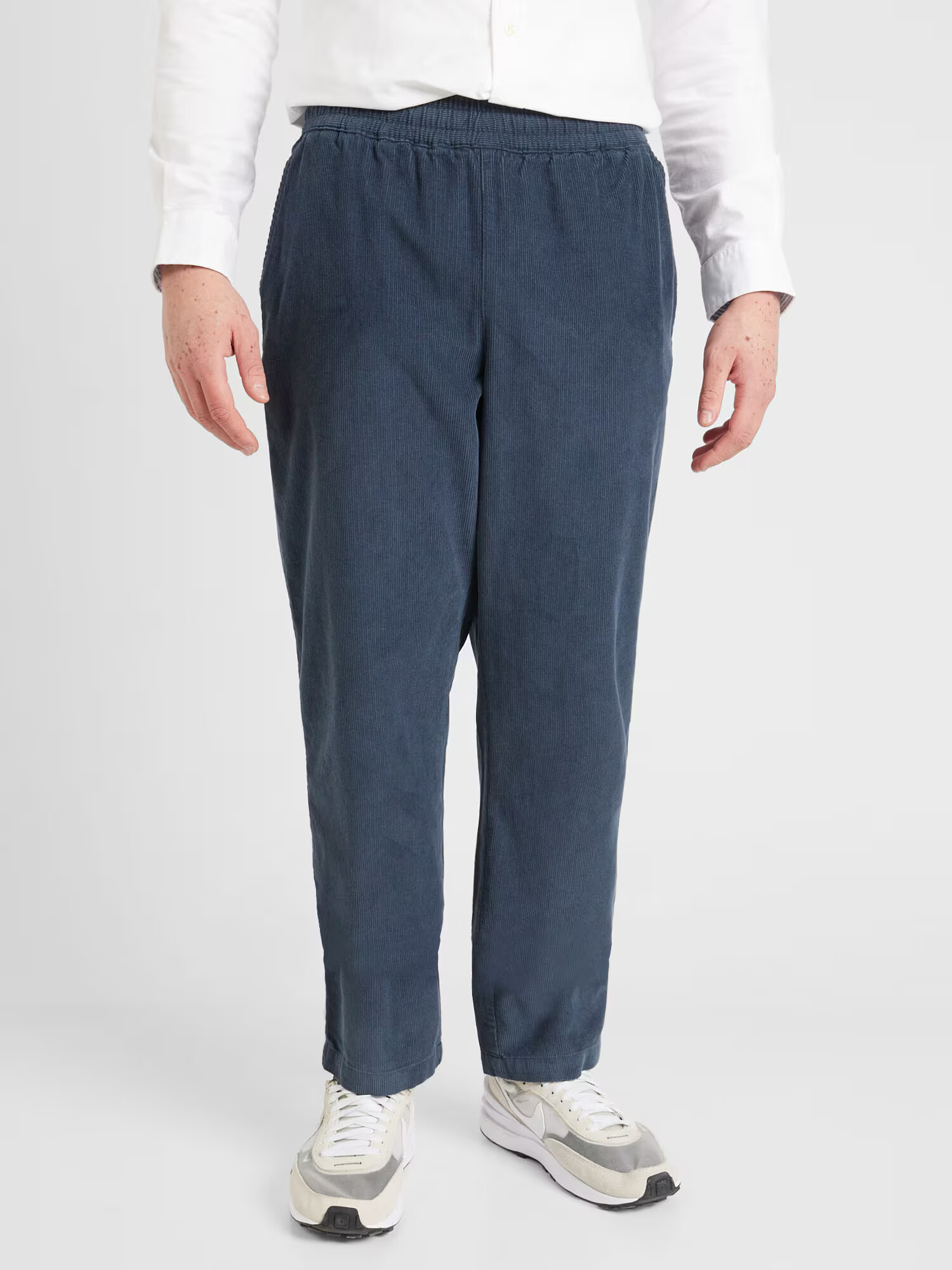 Lyle & Scott Pantaloni 'Needle' bleumarin - Pled.ro