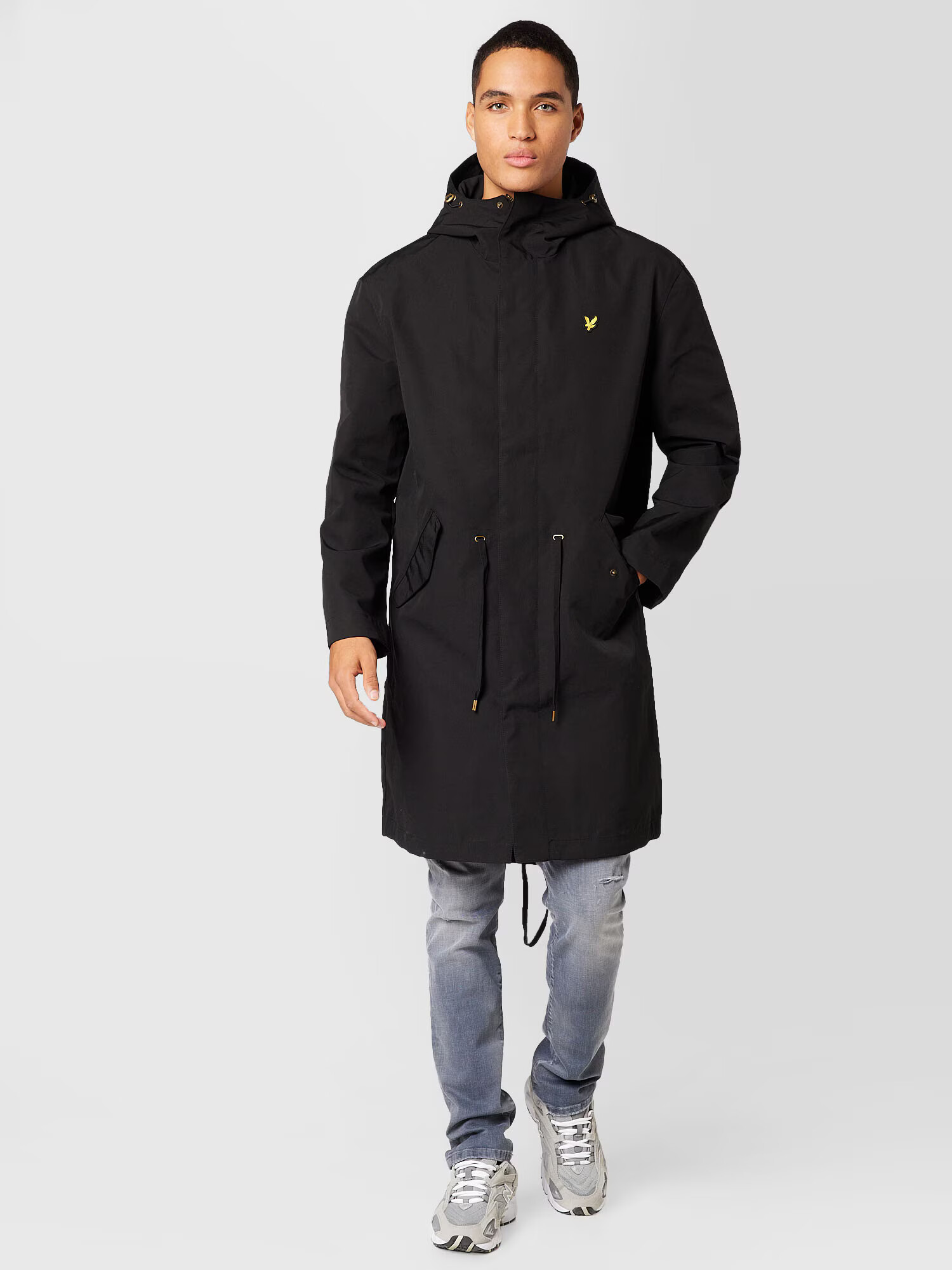 Lyle & Scott Parka de primăvară-toamnă galben / negru - Pled.ro