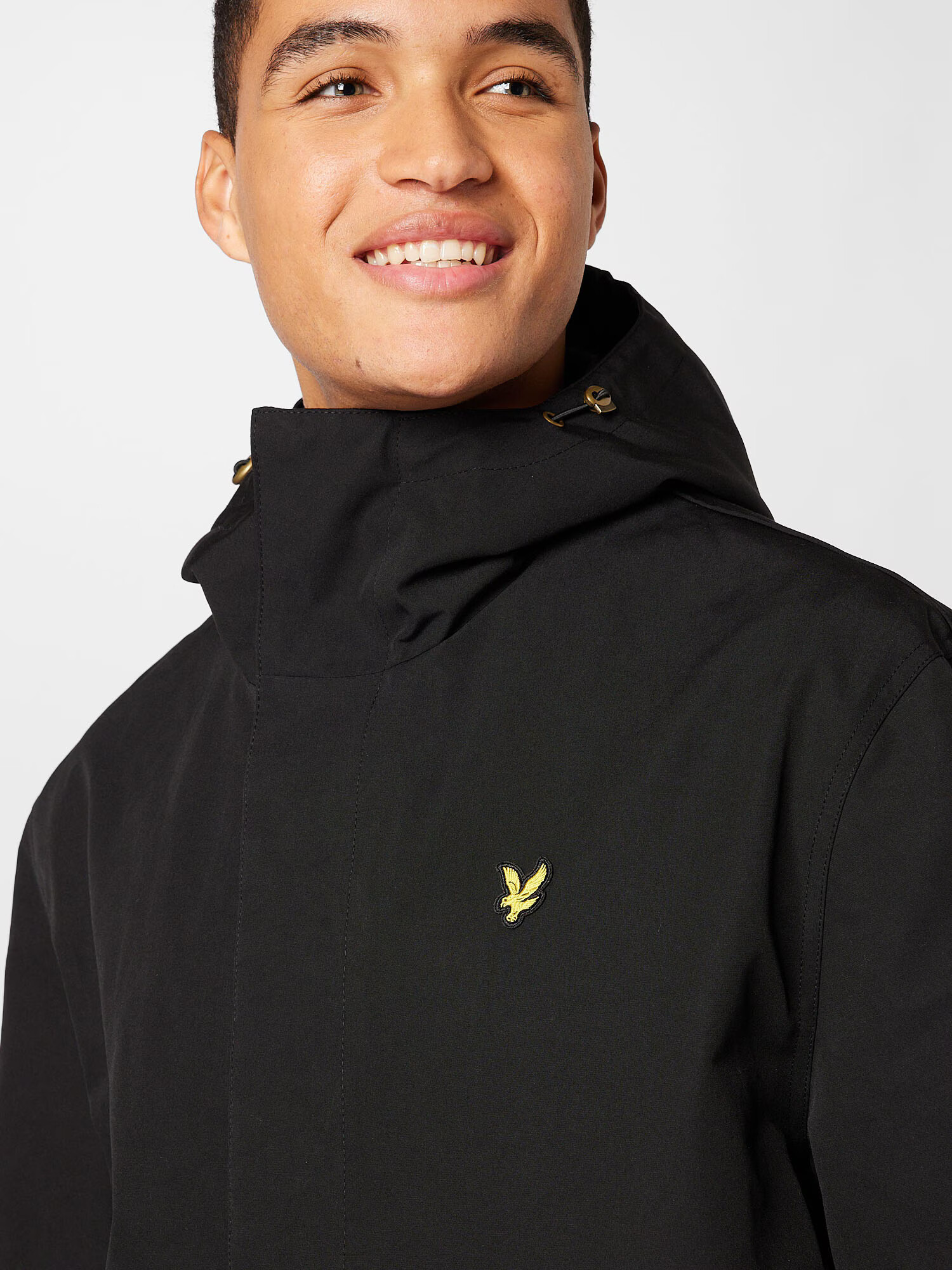 Lyle & Scott Parka de primăvară-toamnă galben / negru - Pled.ro