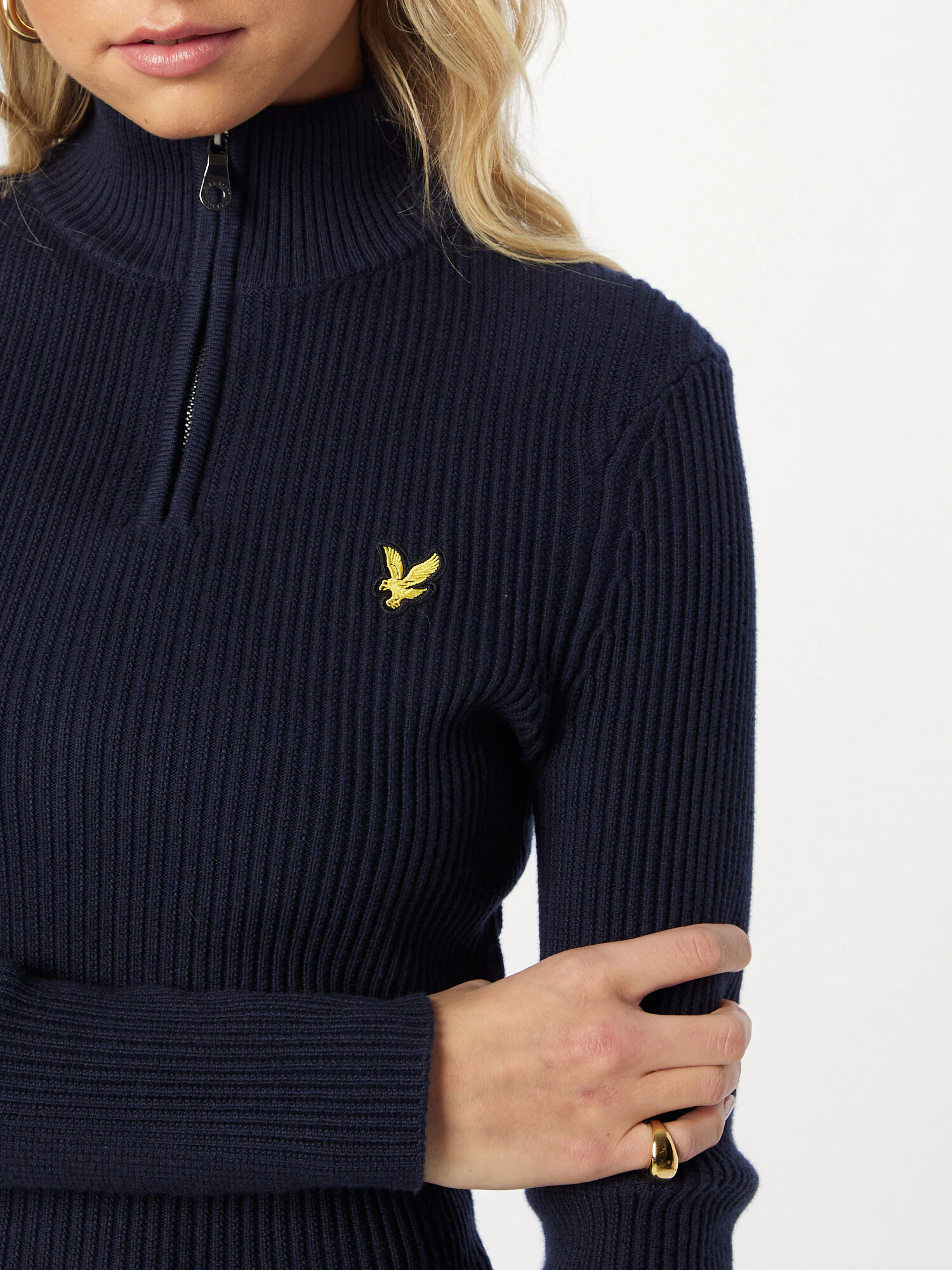 Lyle & Scott Pulover bleumarin / galben - Pled.ro