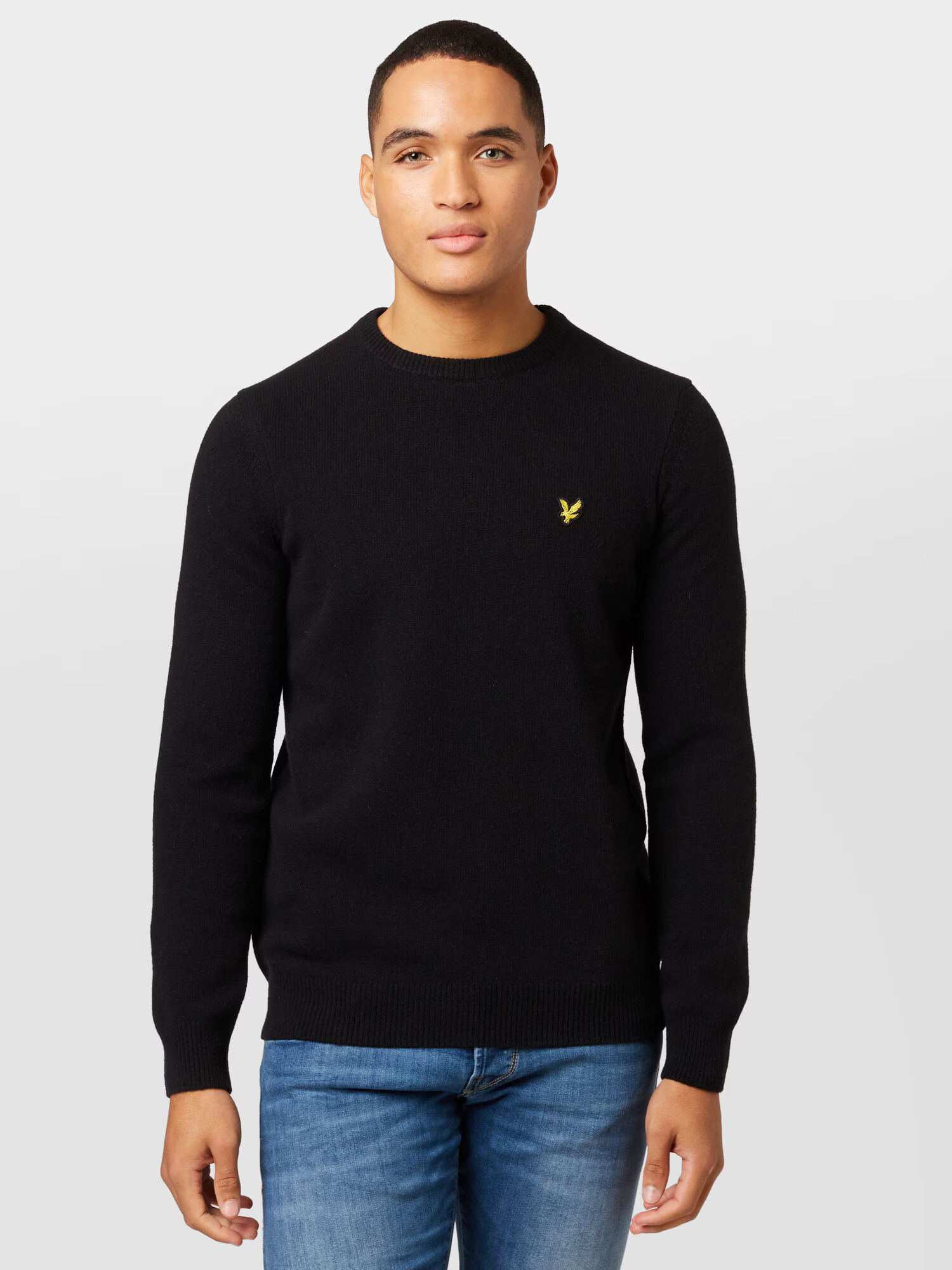 Lyle & Scott Pulover galben auriu / negru amestecat - Pled.ro