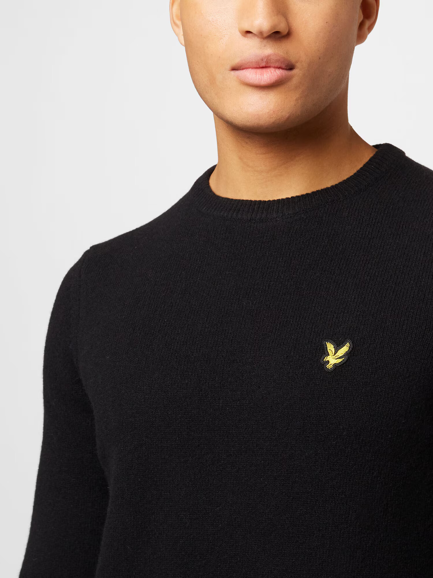 Lyle & Scott Pulover galben auriu / negru amestecat - Pled.ro