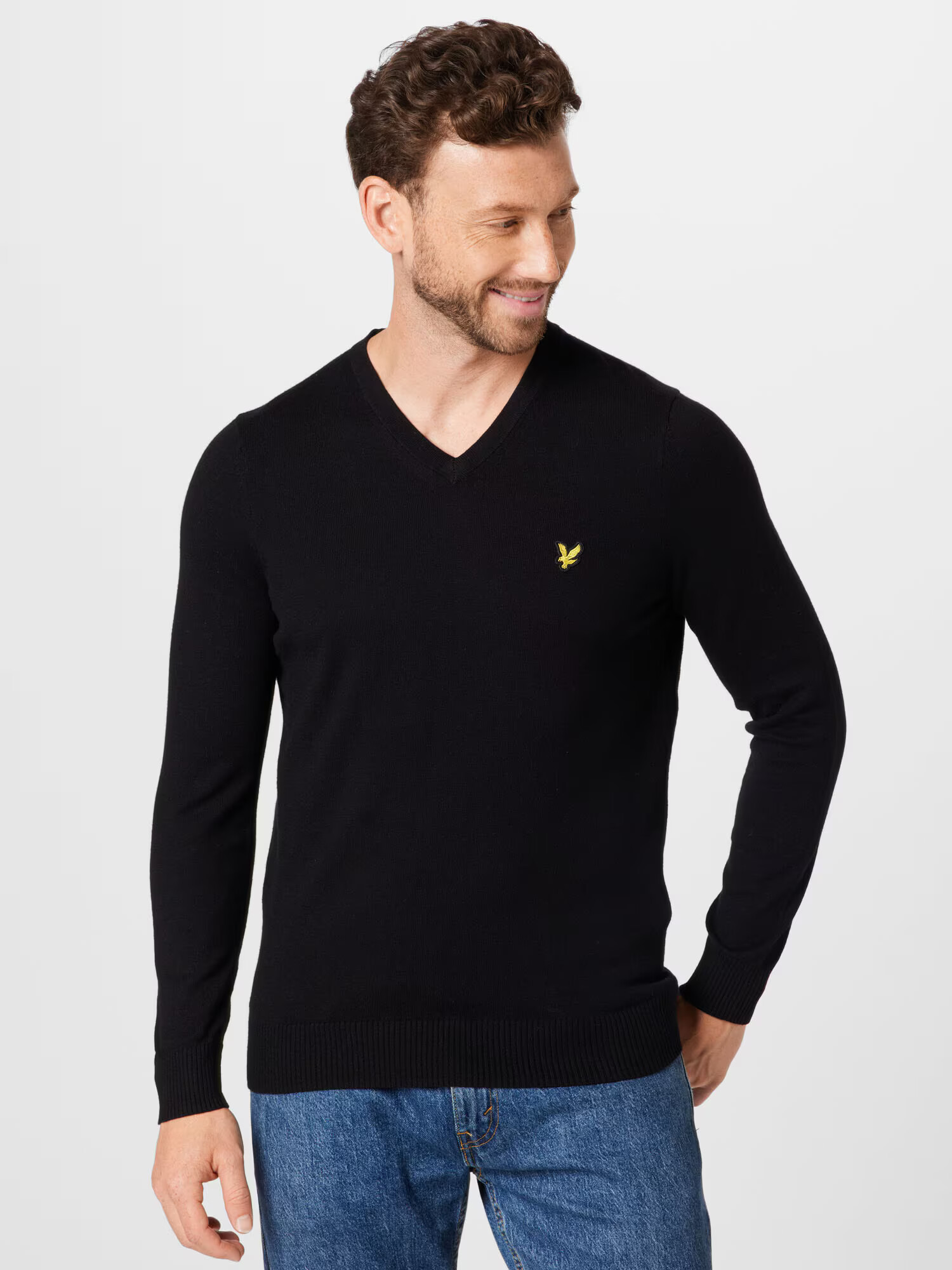 Lyle & Scott Pulover negru - Pled.ro