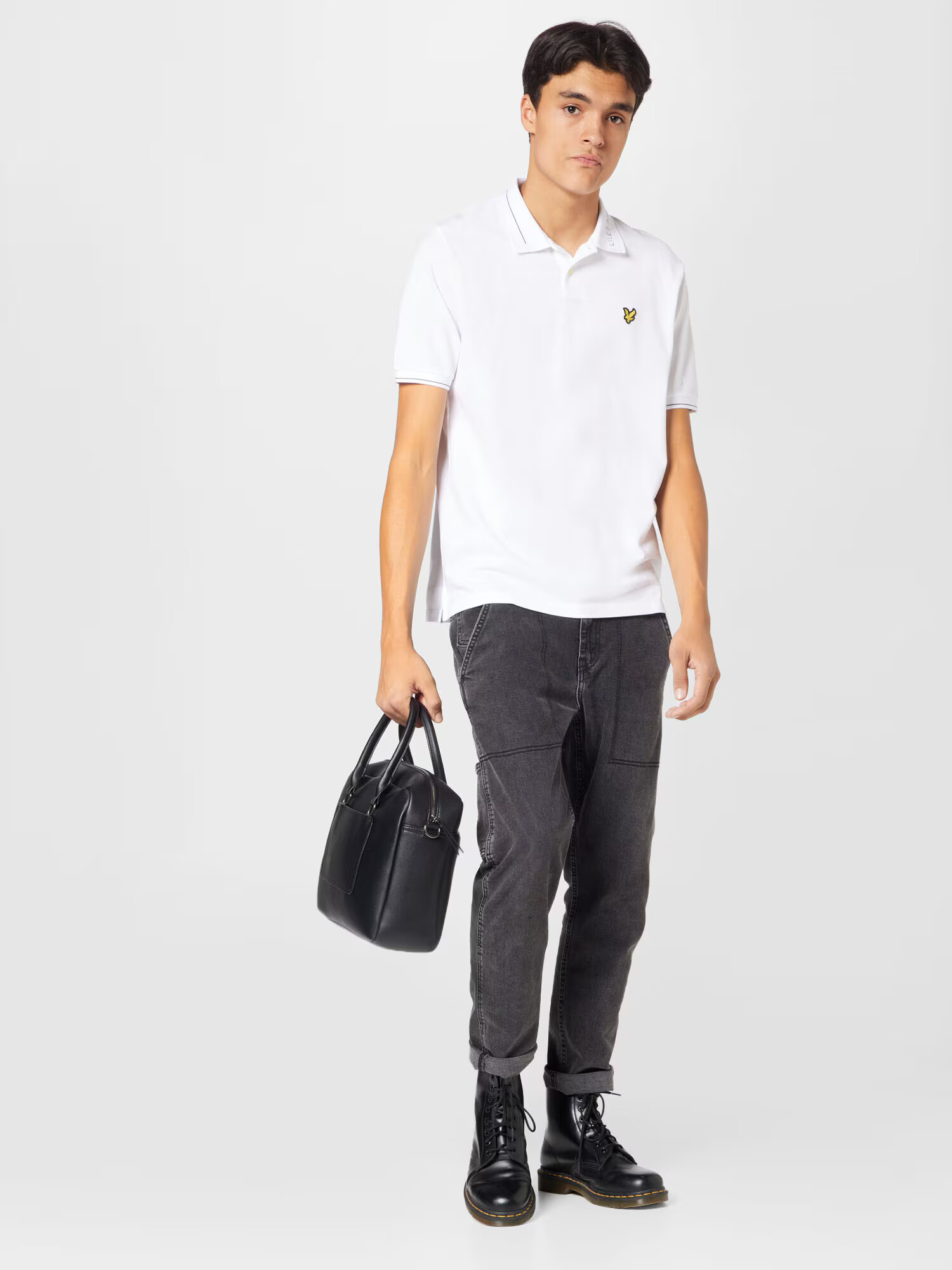 Lyle & Scott Tricou alb - Pled.ro